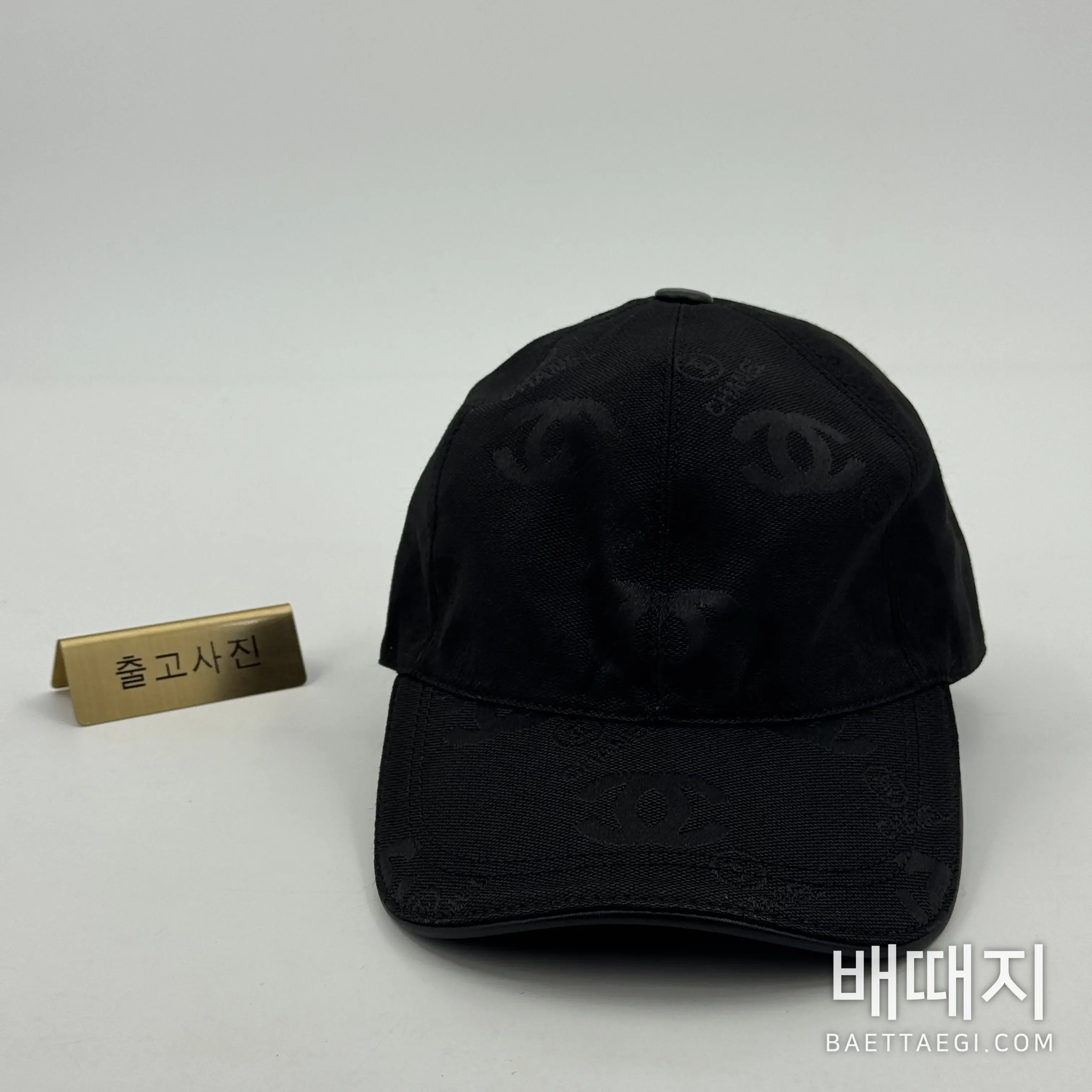 샤넬 더블 C 로고 캡 185632 검수사진 1