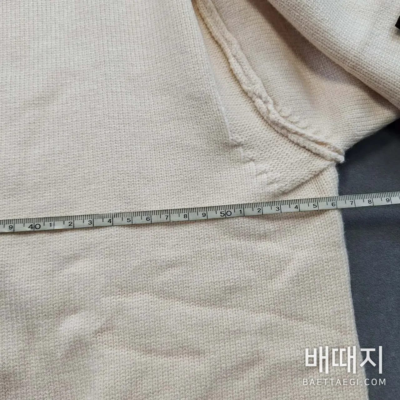스톤아일랜드 크루넥 니트 스웨터 51467 검수사진 7