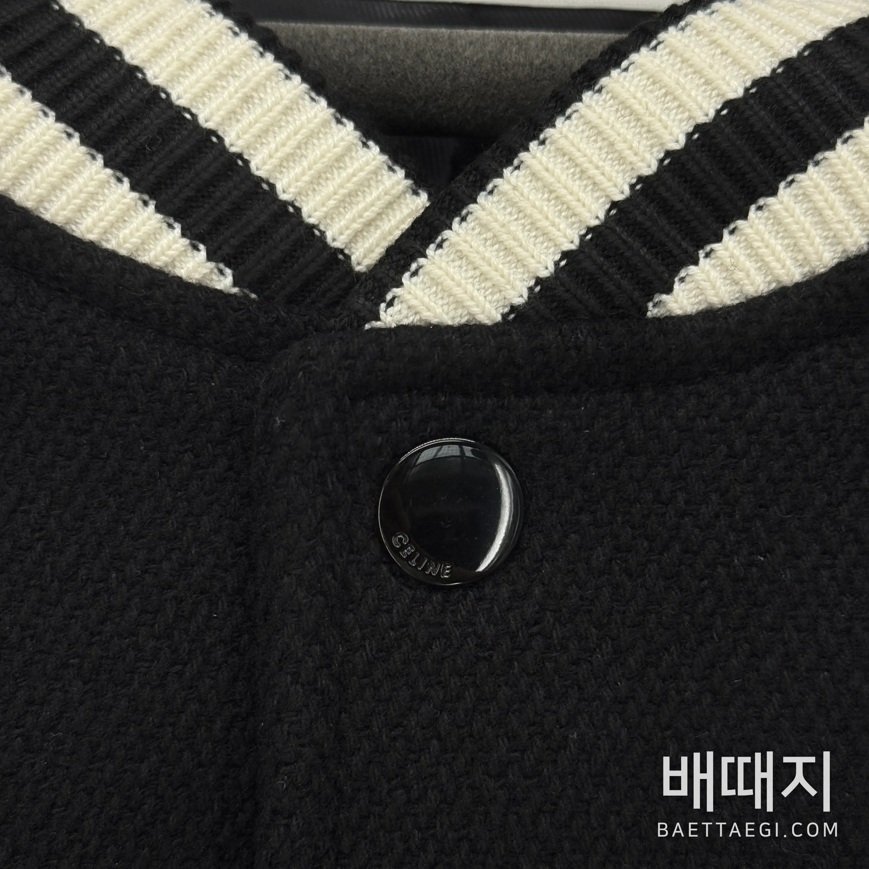 셀린느 울 베이스볼 자켓 186414 검수사진 8