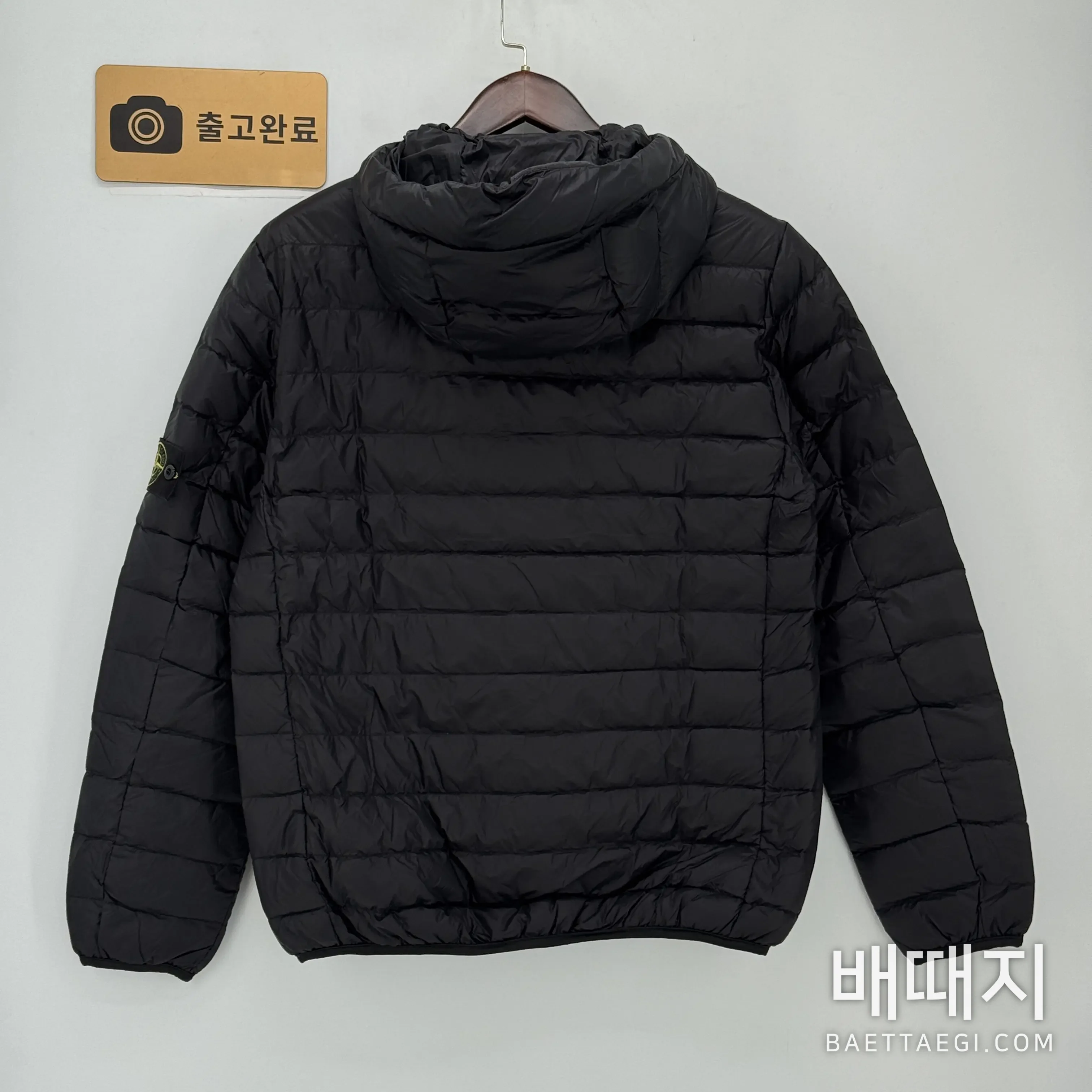 스톤아일랜드 더블 포켓 후드 맨투맨 자켓 207275 검수사진 8