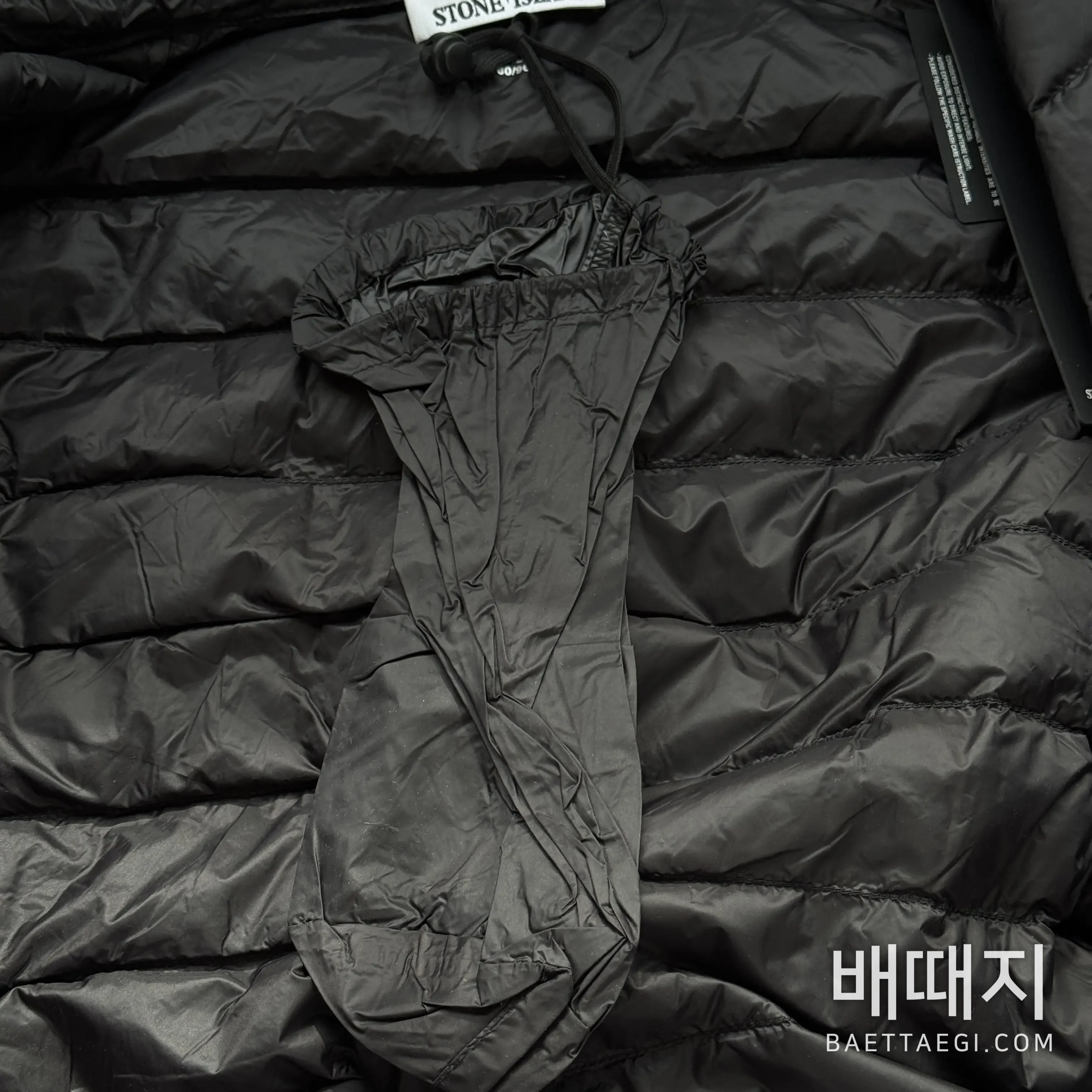 스톤아일랜드 더블 포켓 후드 맨투맨 자켓 207275 검수사진 7
