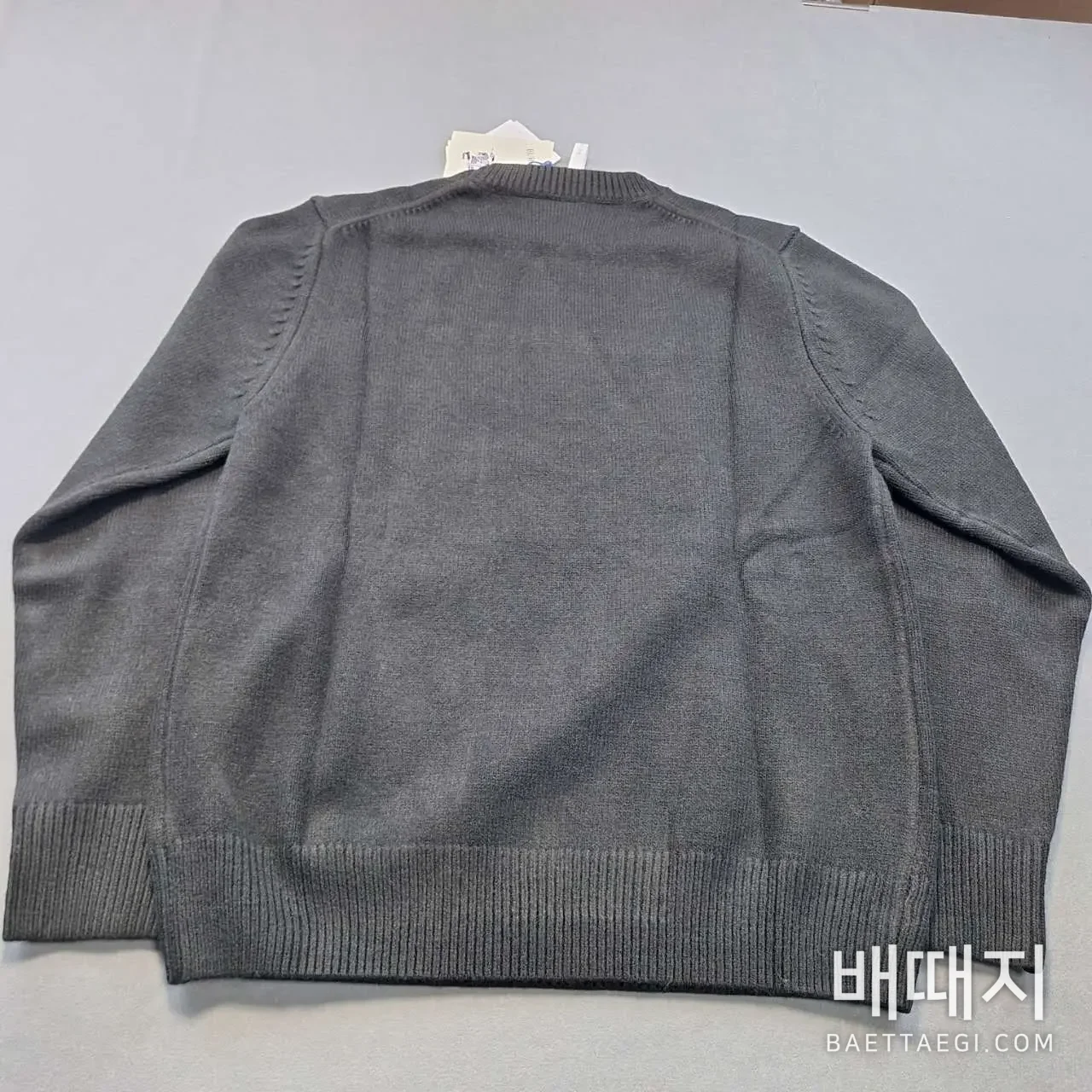 버버리 남성 니트 검수사진 2
