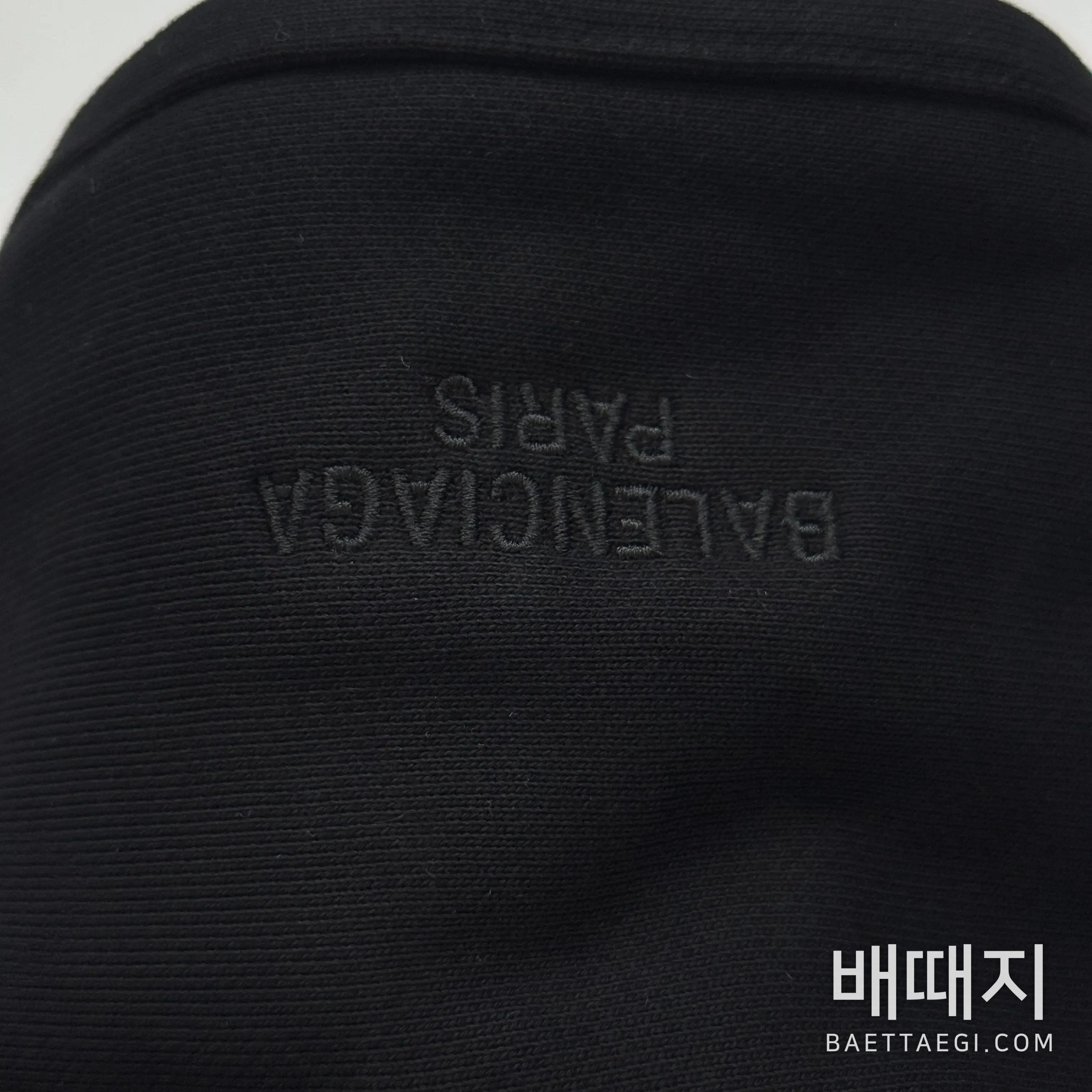 발렌시아가 파리 올 인 봄버 블랙 검수사진 3