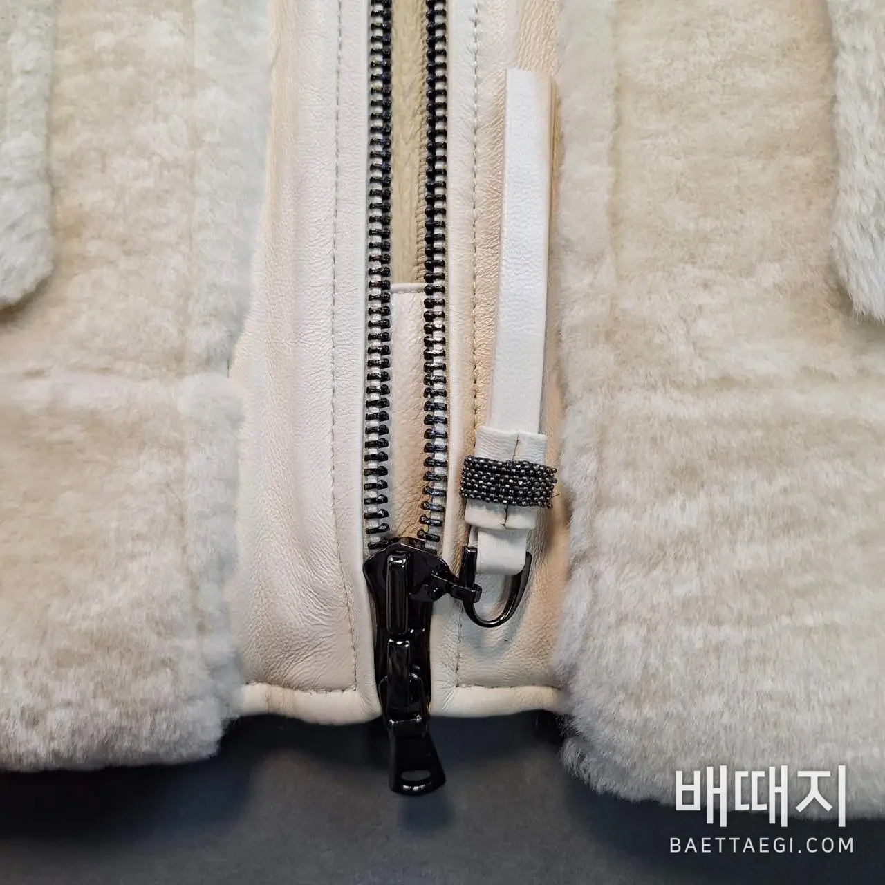 브루넬로쿠치넬리 양가죽 모피 여성 자켓 206296 검수사진 4