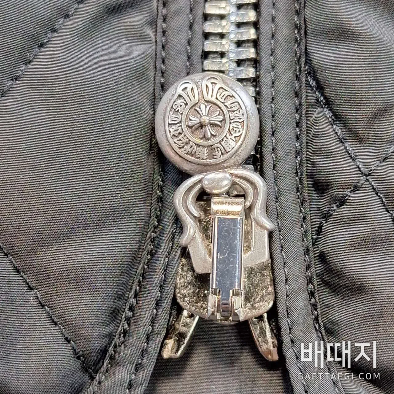 크롬하츠 스파인 크로스 패치 조끼 83270 검수사진 6