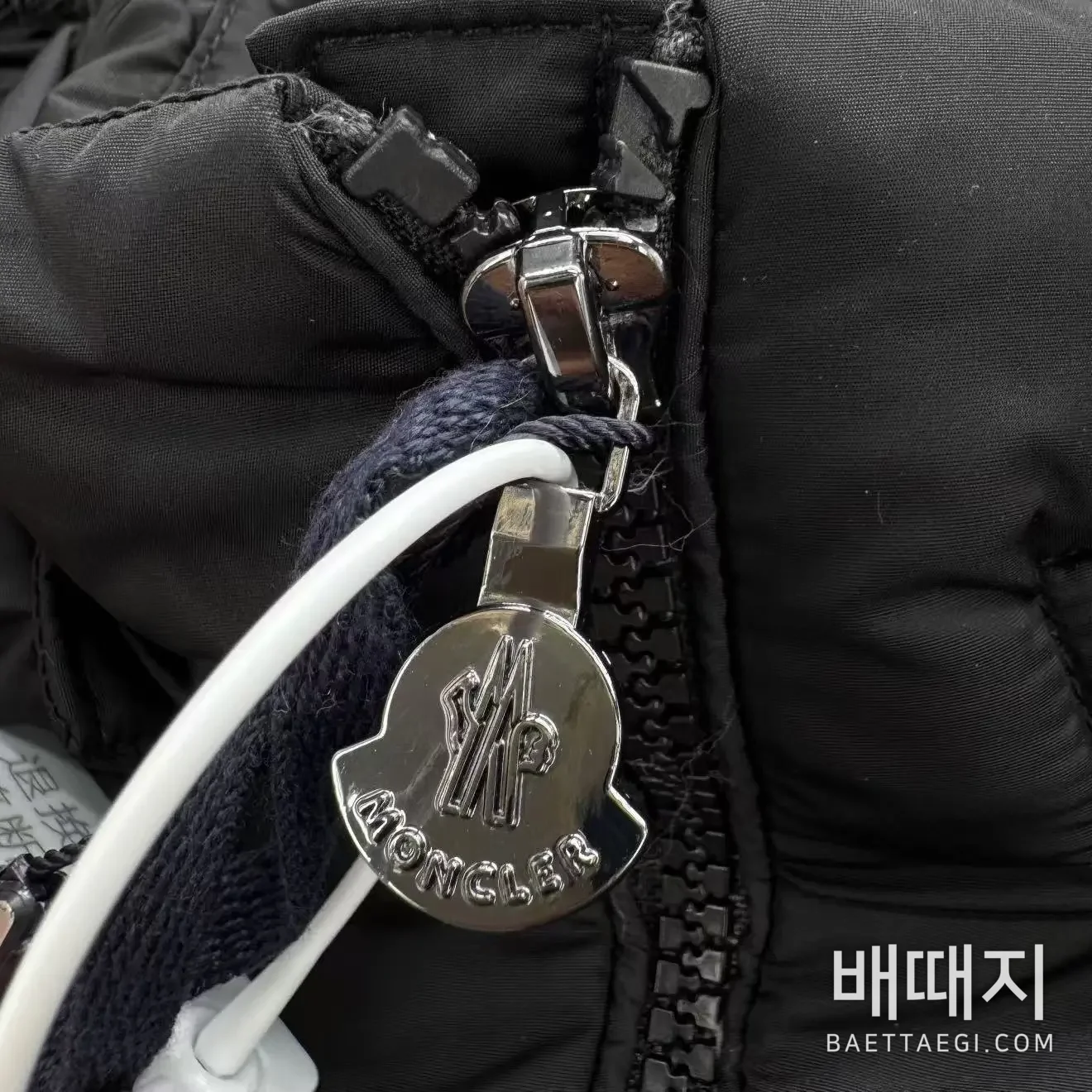 몽클레르 키즈 아벨 롱 다운 자켓 검수사진 3