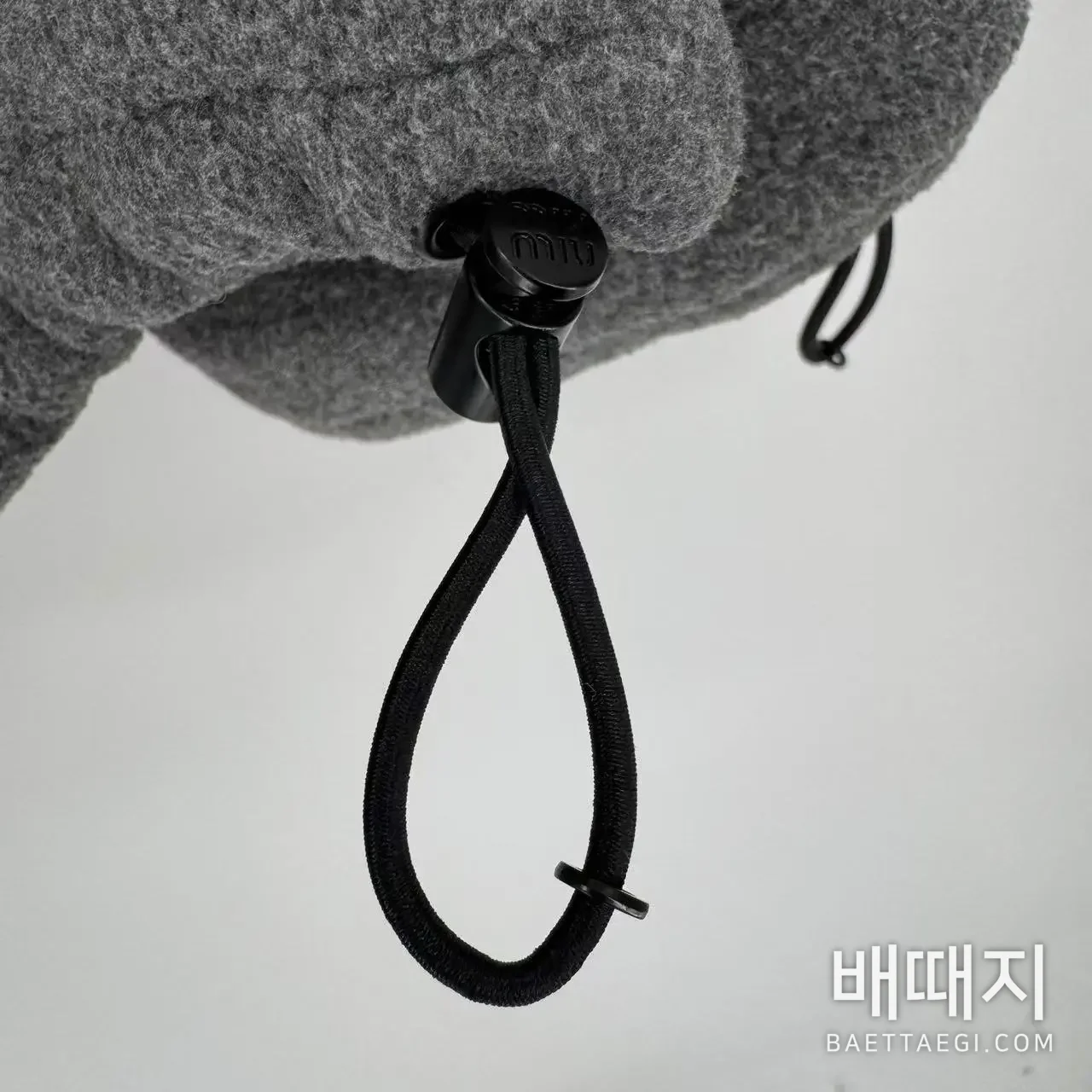 미우미우 플리스 후드 집업 자켓 151756 검수사진 5