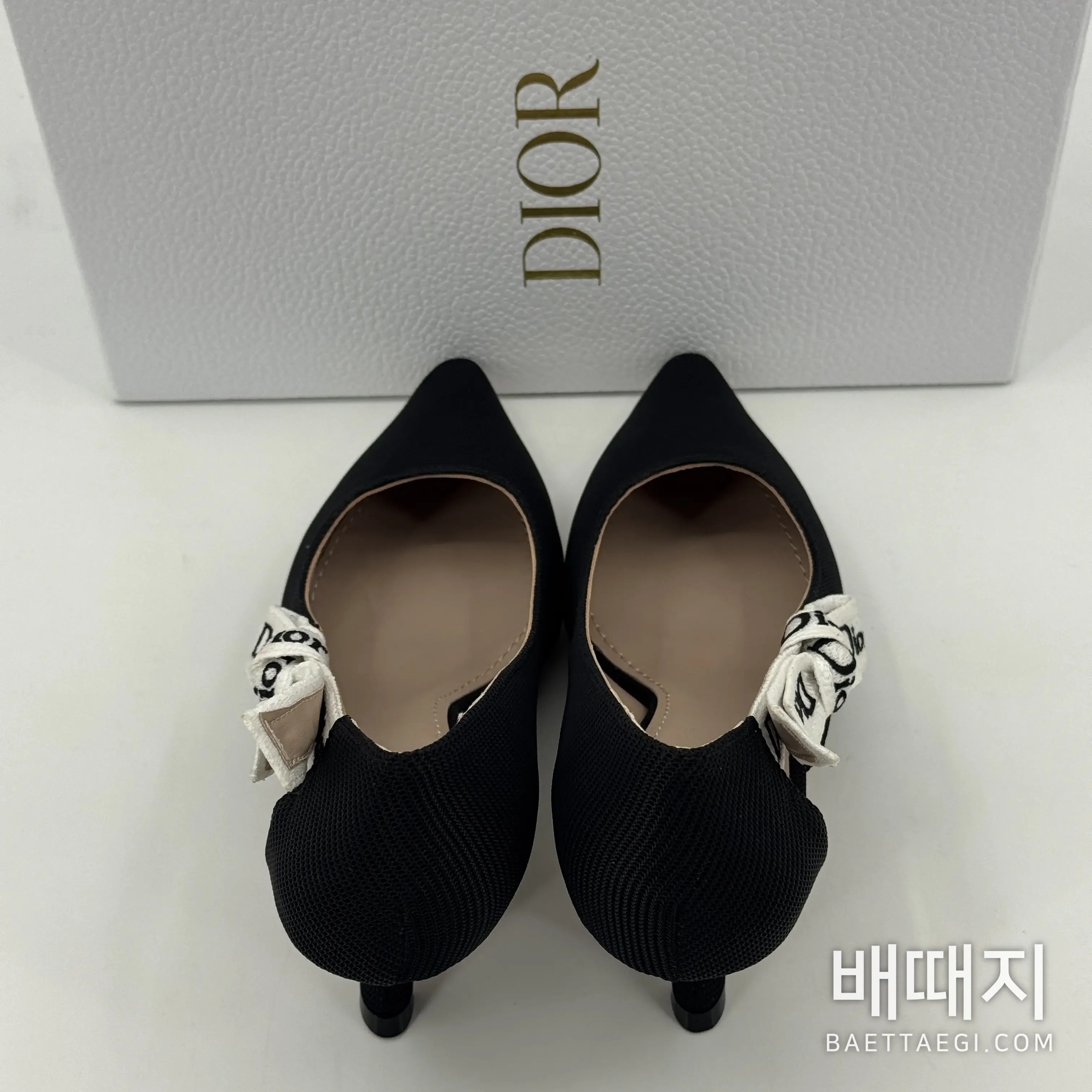 디올 자디올(J'Adior) 테크니컬 패브릭 펌프스 블랙 검수사진 5