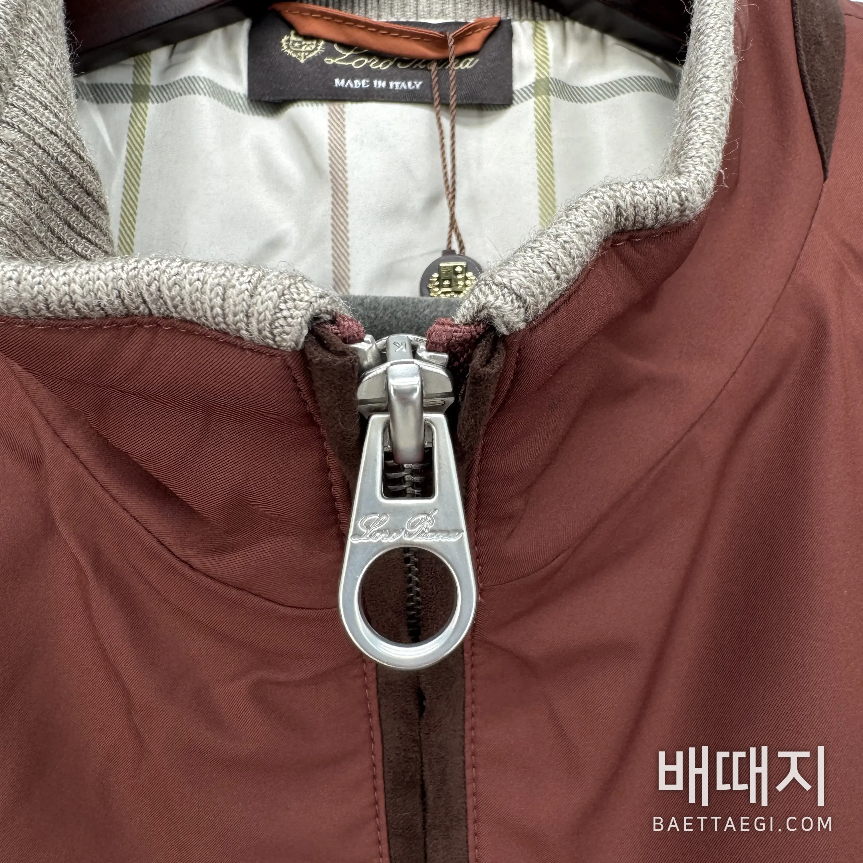 로로피아나 나일론 방풍 방수 남성 자켓 26SS 검수사진 3