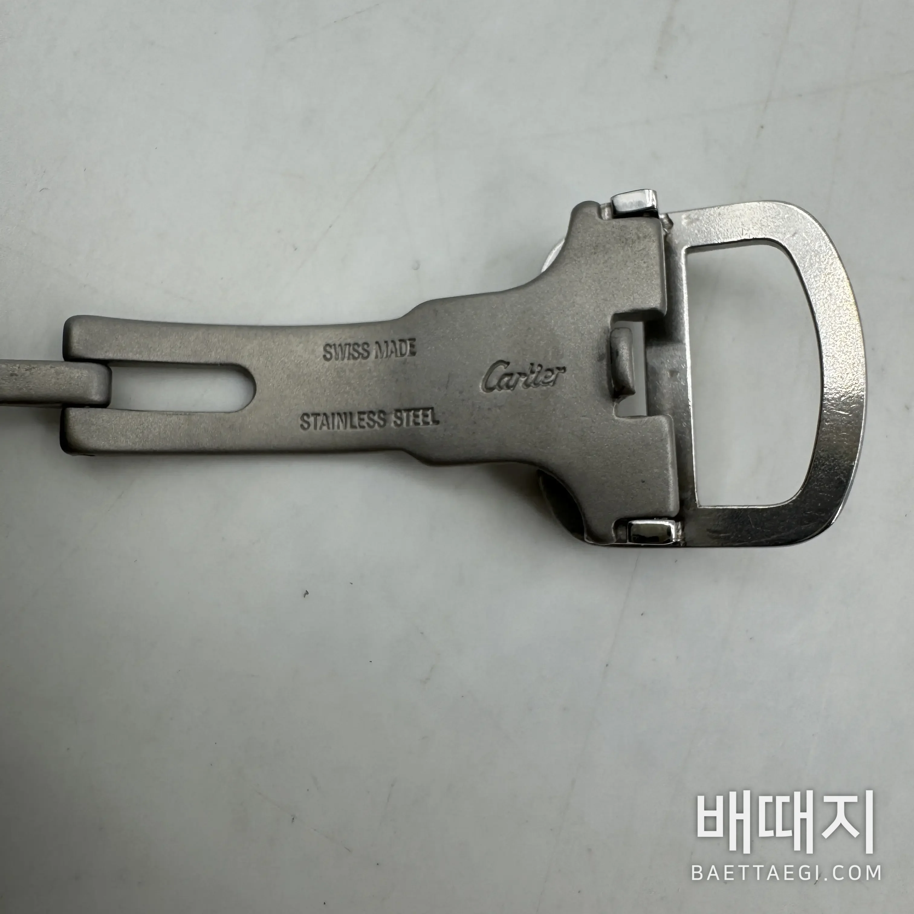 까르띠에 탱크 스퀘어 시계 남녀공용 검수사진 10