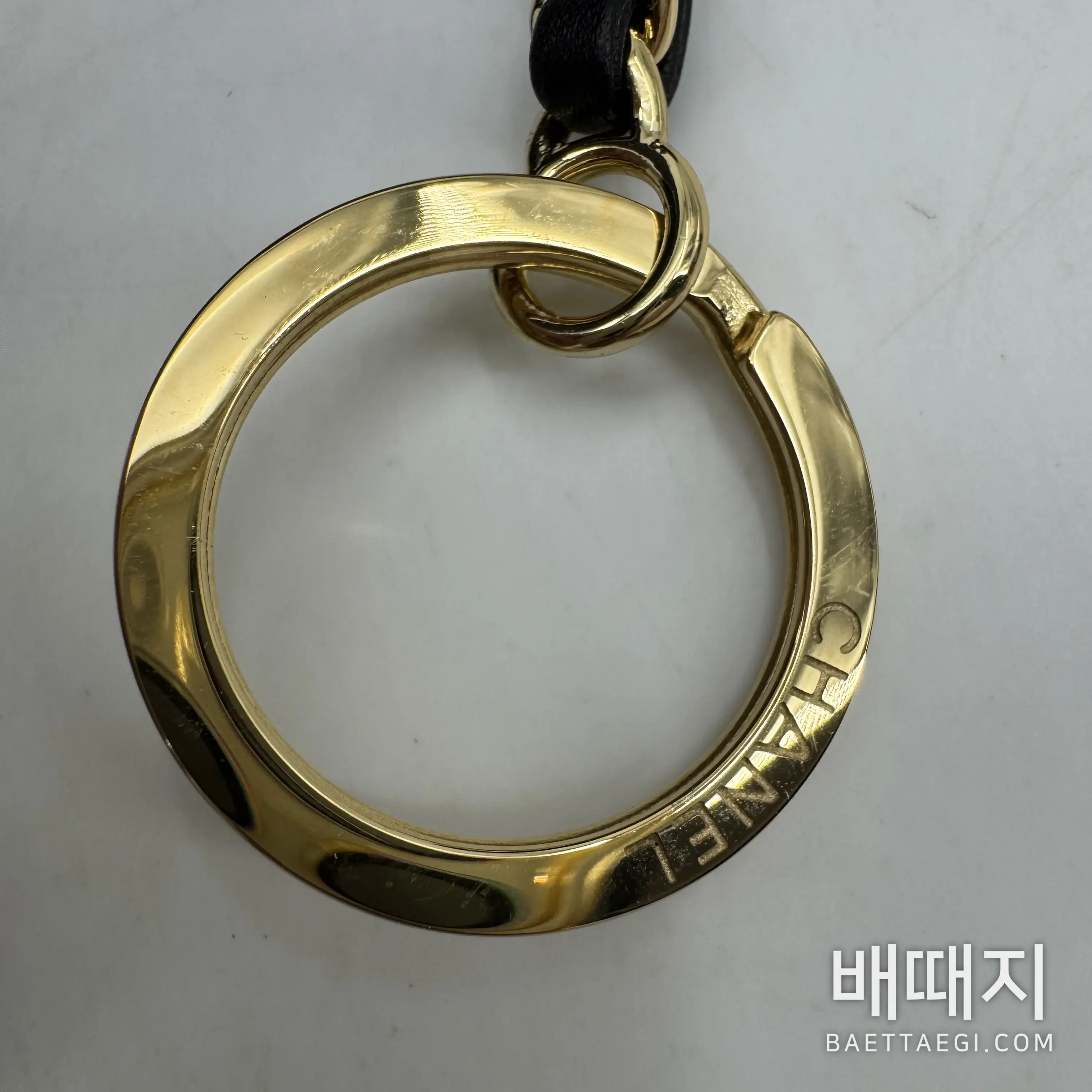 샤넬 악어무늬 크루아송 쇼핑백 가방 193825 검수사진 10