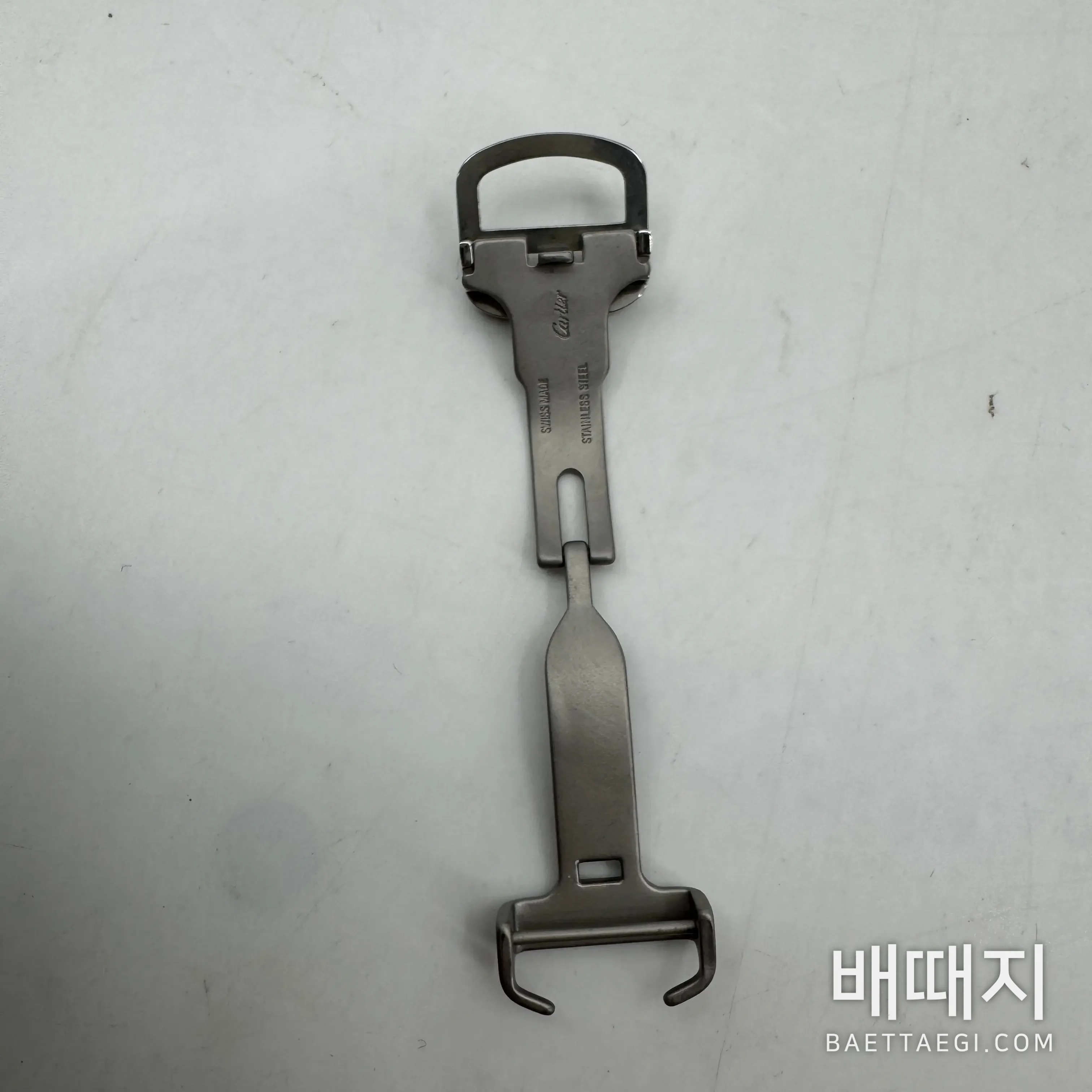 까르띠에 탱크 스퀘어 시계 남녀공용 검수사진 9