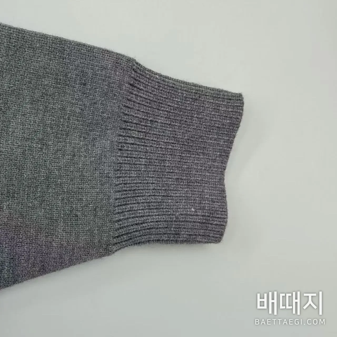 셀린느 울 캐시미어 혼방 남성 후드 그레이 검수사진 5