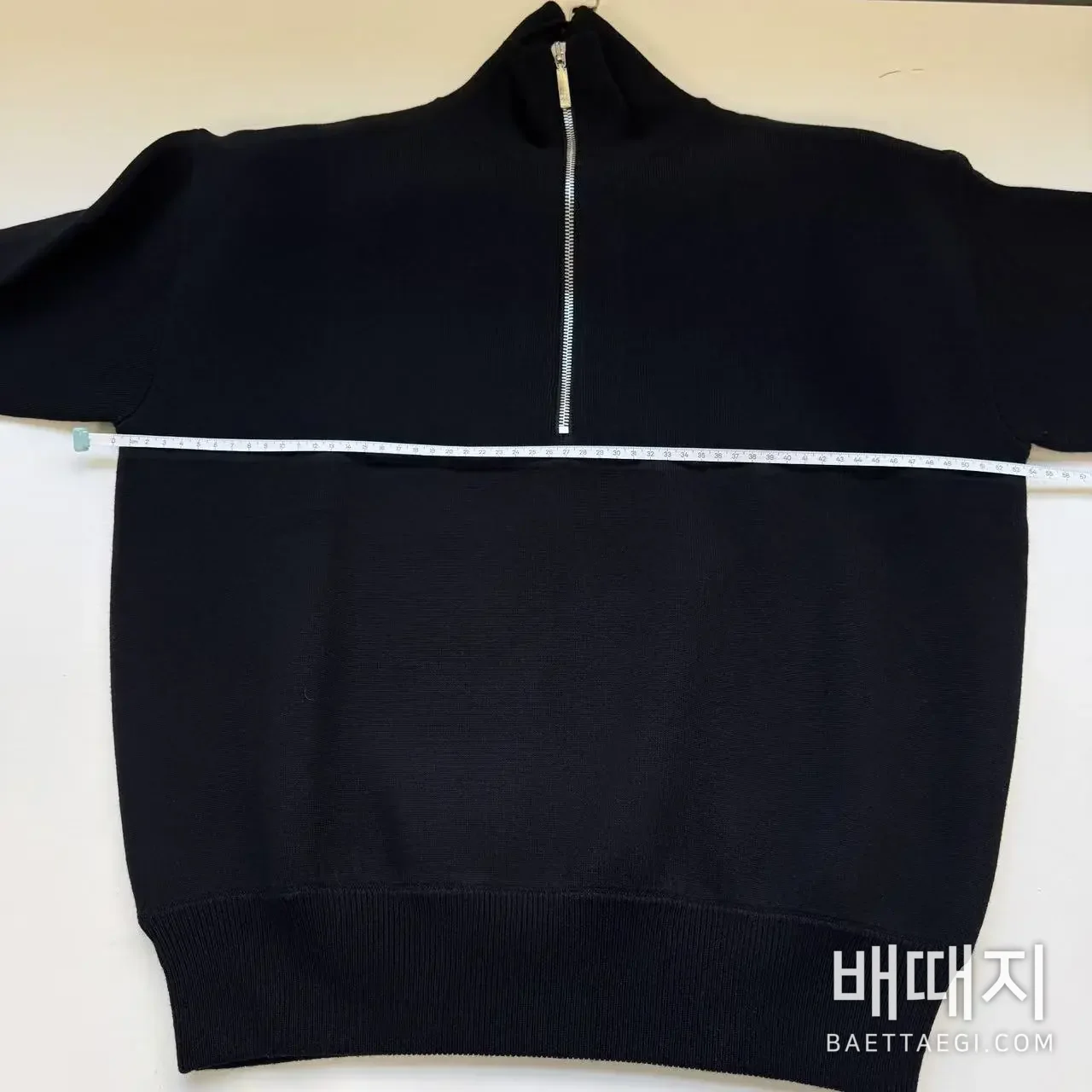 샤넬 하프 지퍼 터틀넥 니트 여성의류 142671 검수사진 8