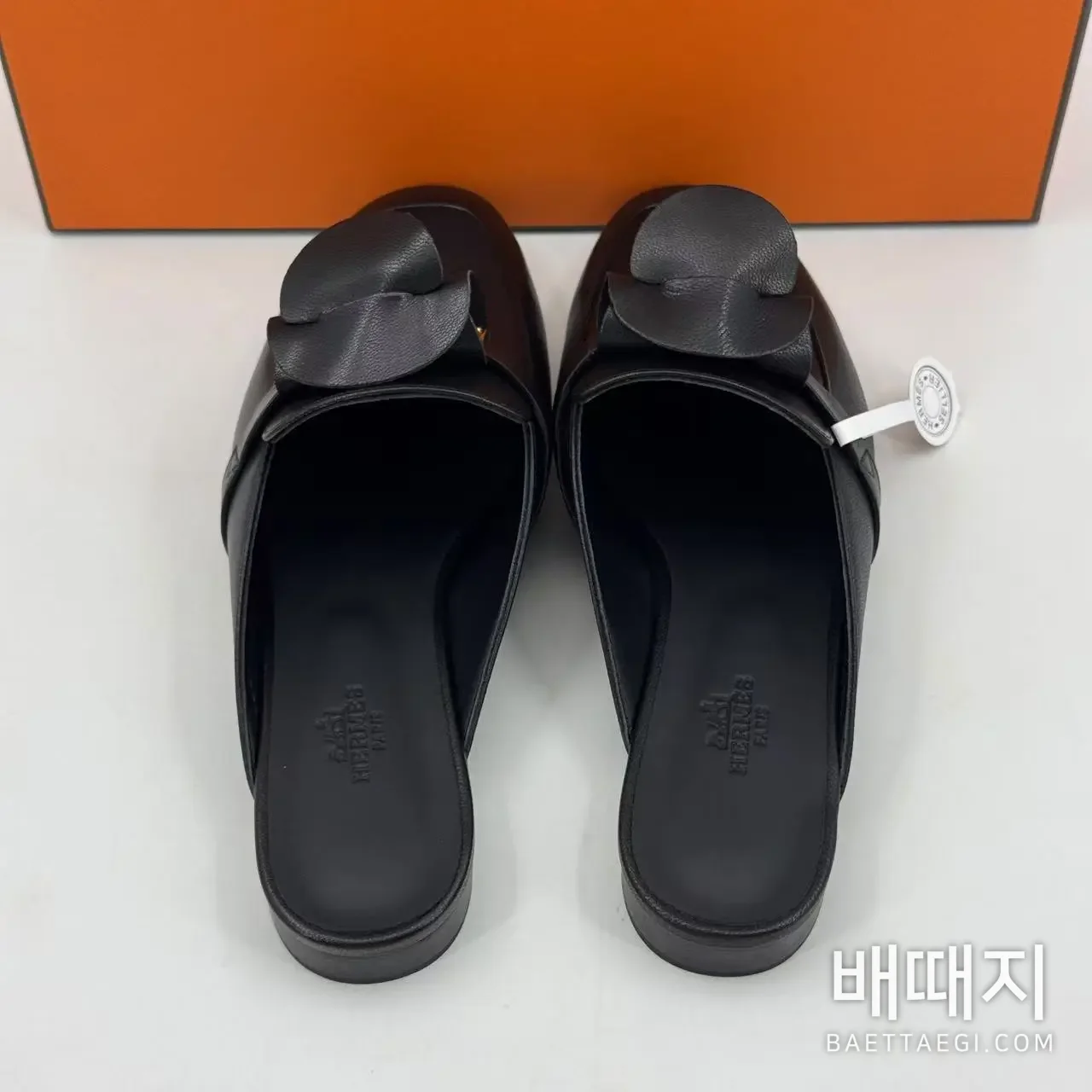 에르메스 이즈 뮬 샌들 로퍼ー 골드 하드웨어 검수사진 5