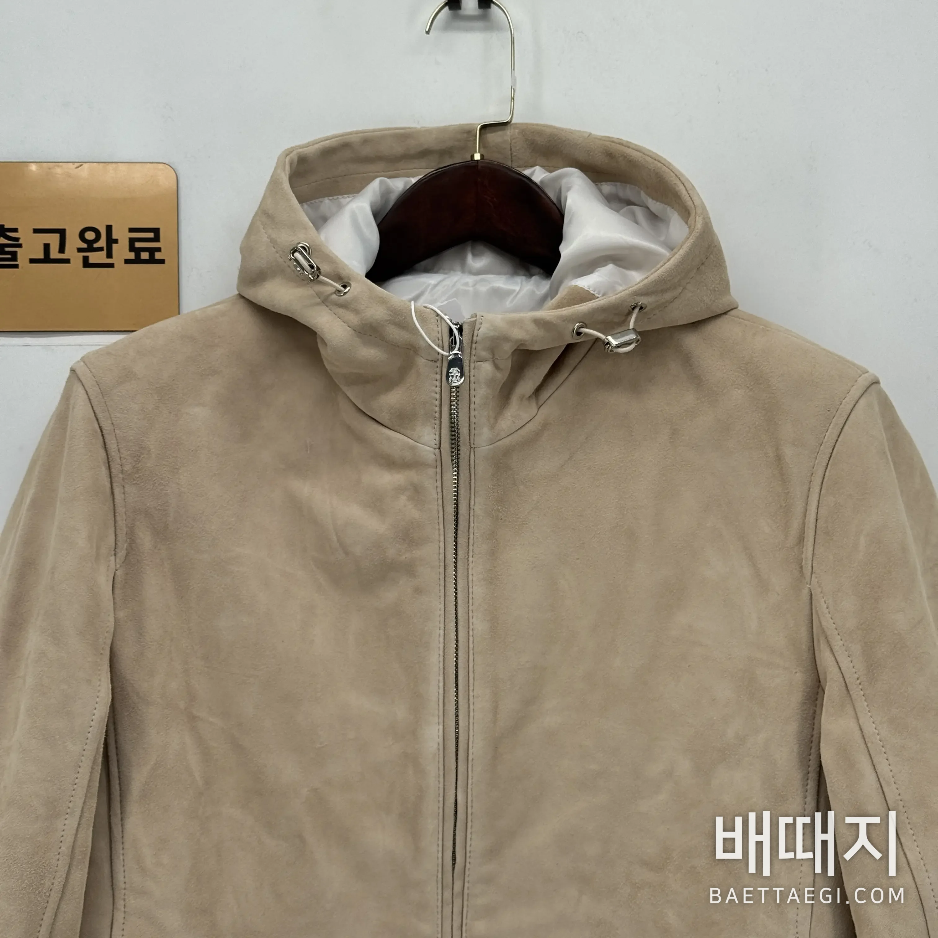 브루넬로쿠치넬리 스웨이드 남성 자켓 검수사진 2