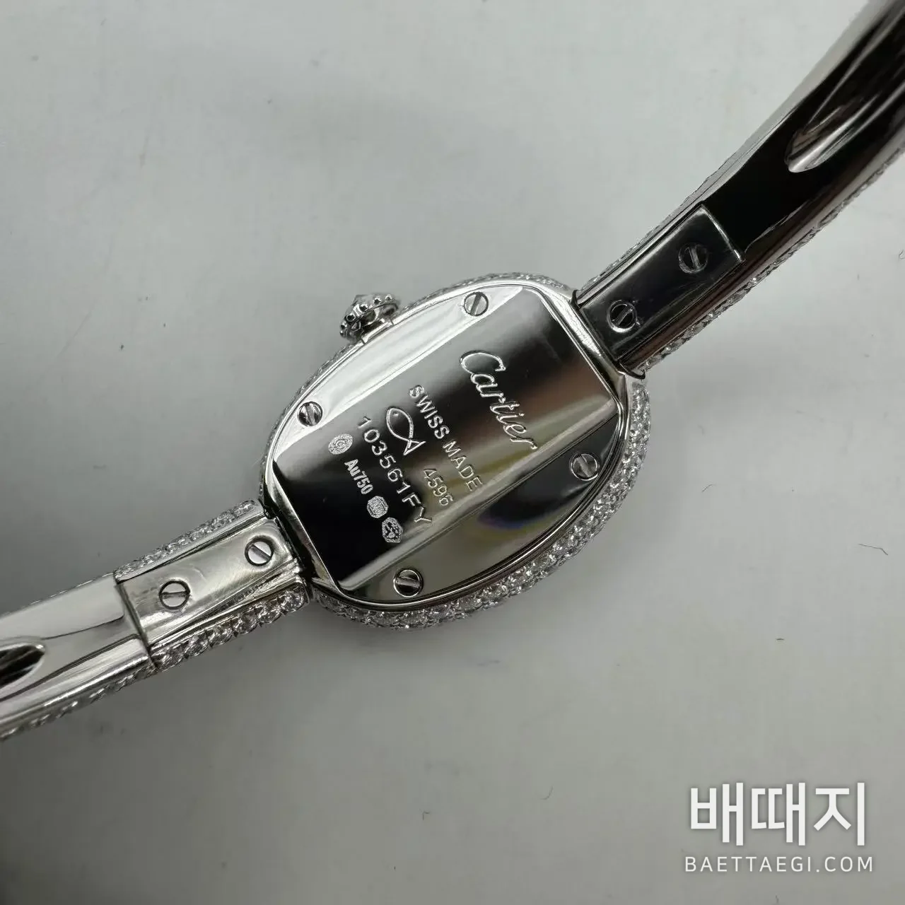 까르띠에 베누아 뱅글 시계 BBA공장 42752 검수사진 6