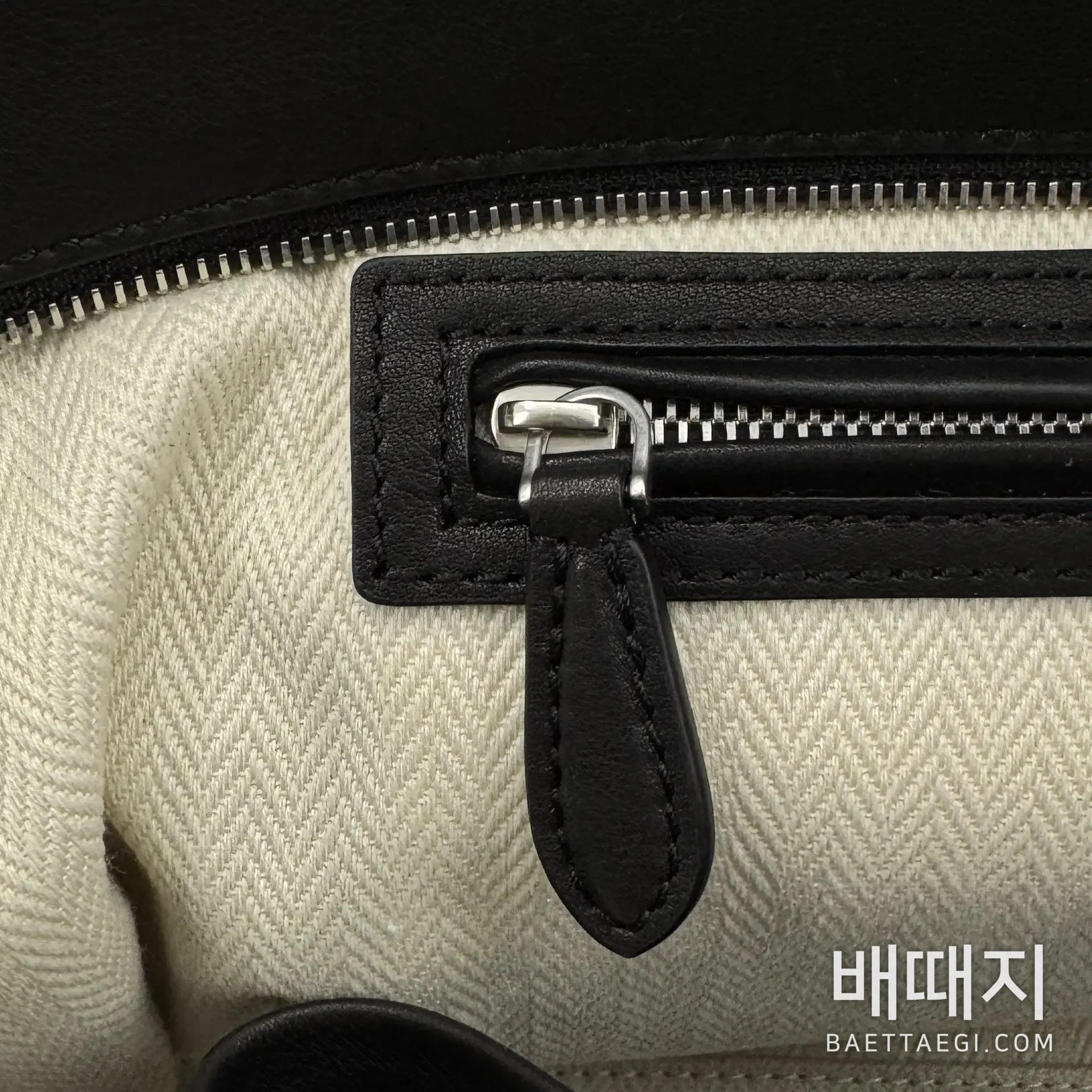 더로우 머니 14 인치 PU 가죽 가방 75302 검수사진 15