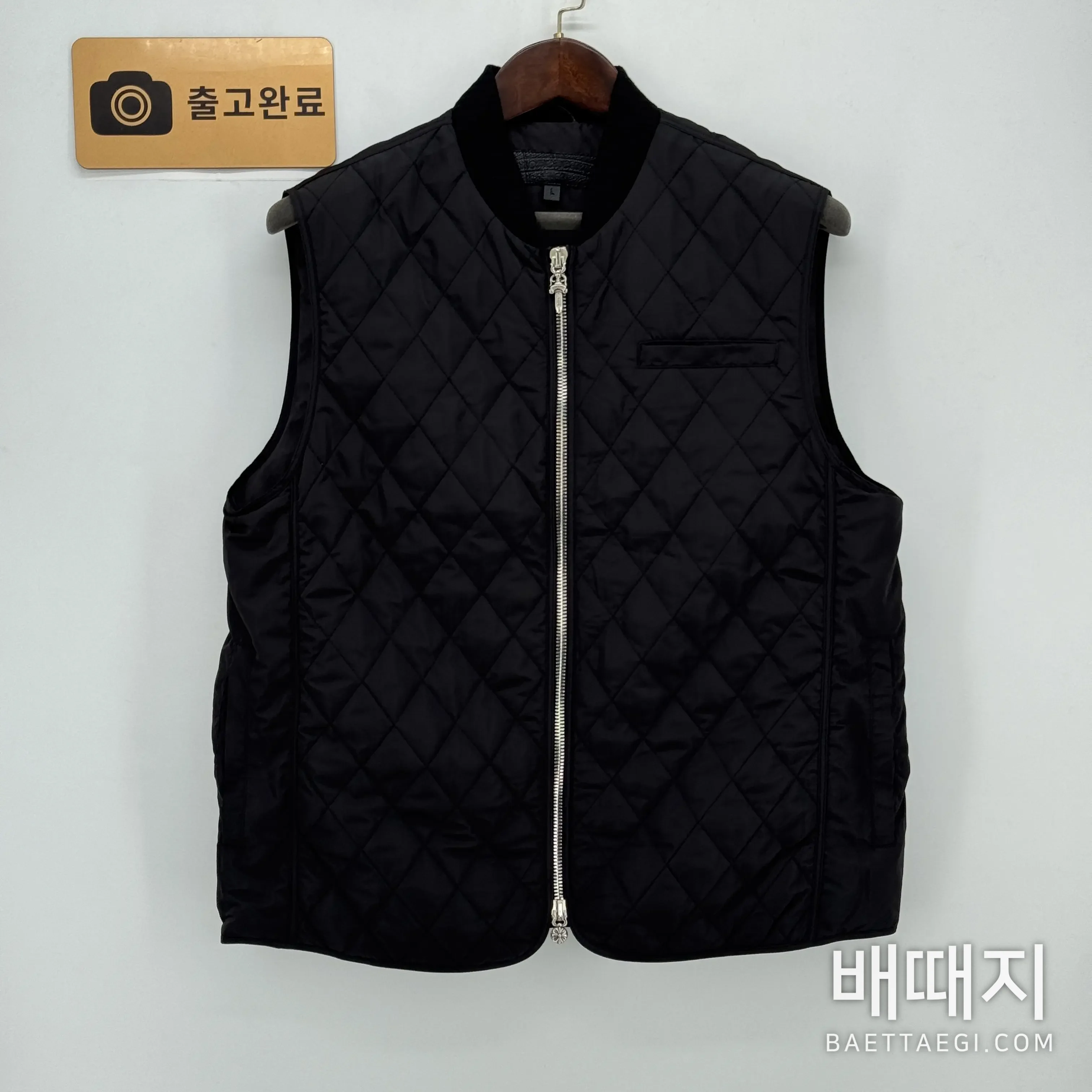 크롬하츠 스파인 크로스 패치 조끼 83270 검수사진 1