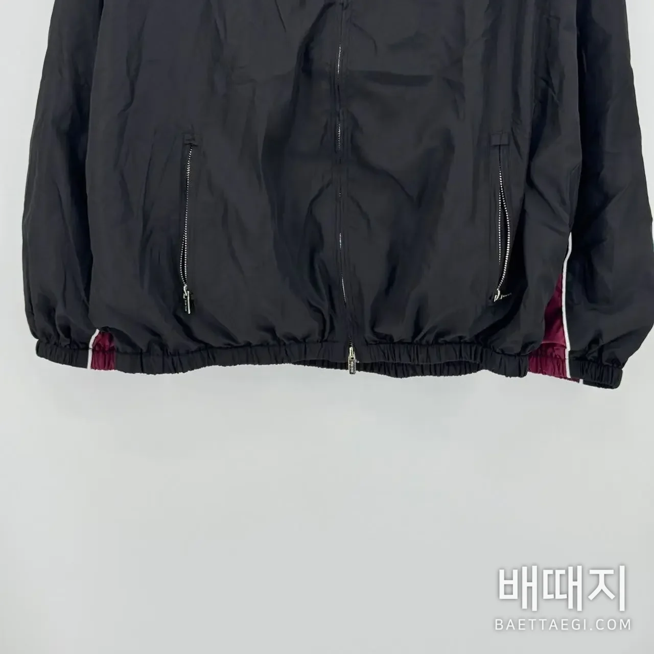 미우미우 컬러 블록 로고 남성 긴팔 재킷 검수사진 3