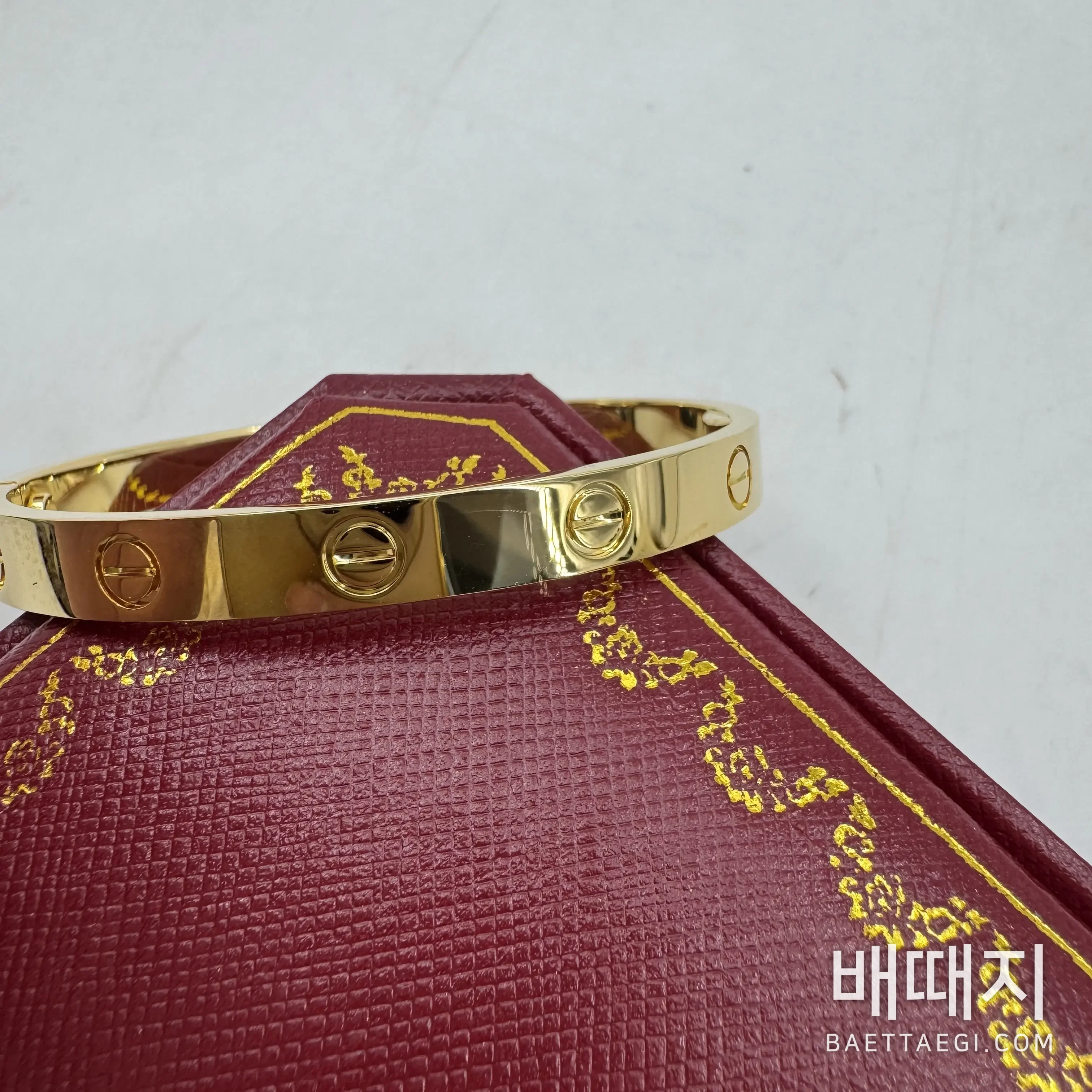 까르띠에 팔찌 59567 Cartier Bracelet 검수사진 3