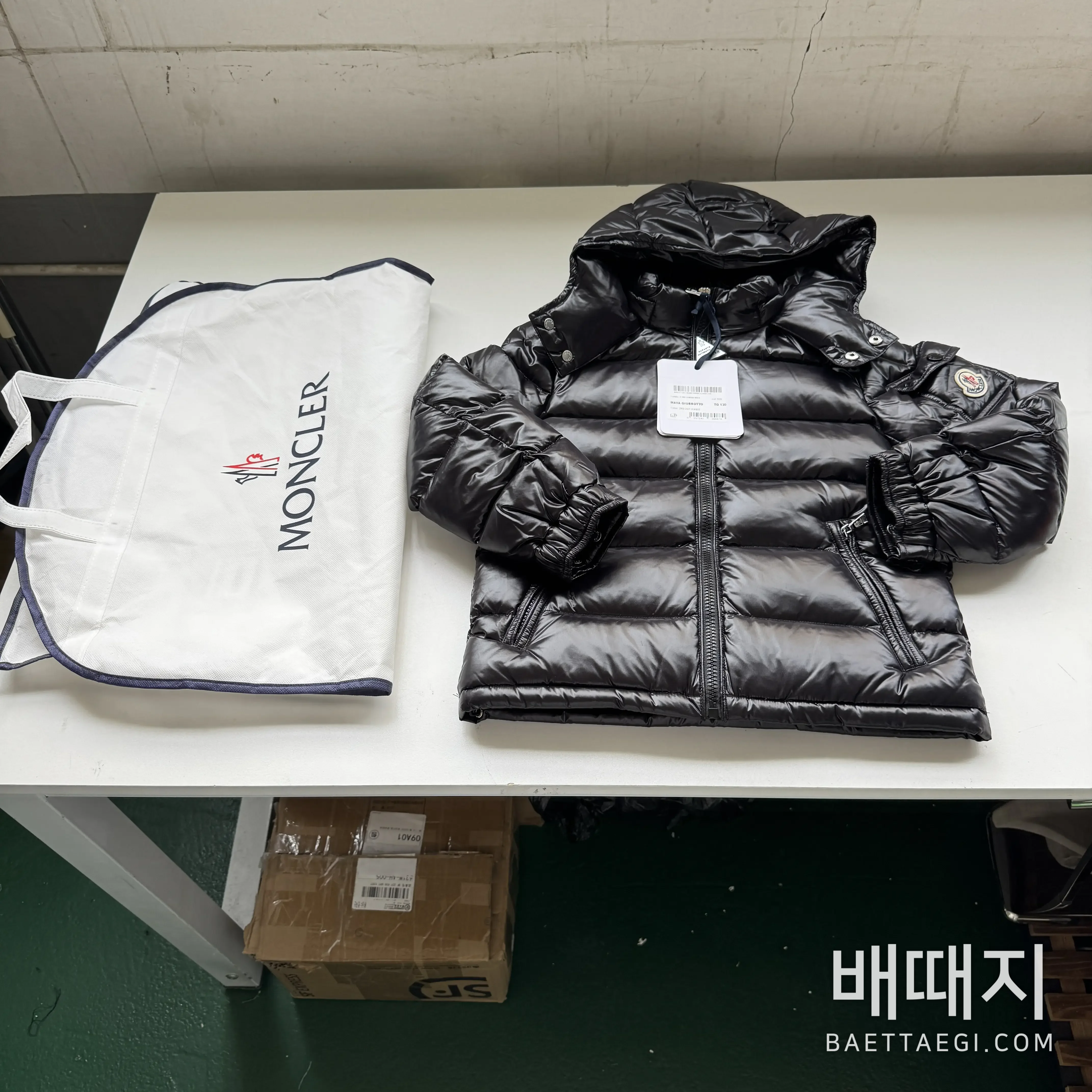 몽클레르 마야 다운 자켓 키즈 유니섹스 168752 검수사진 9