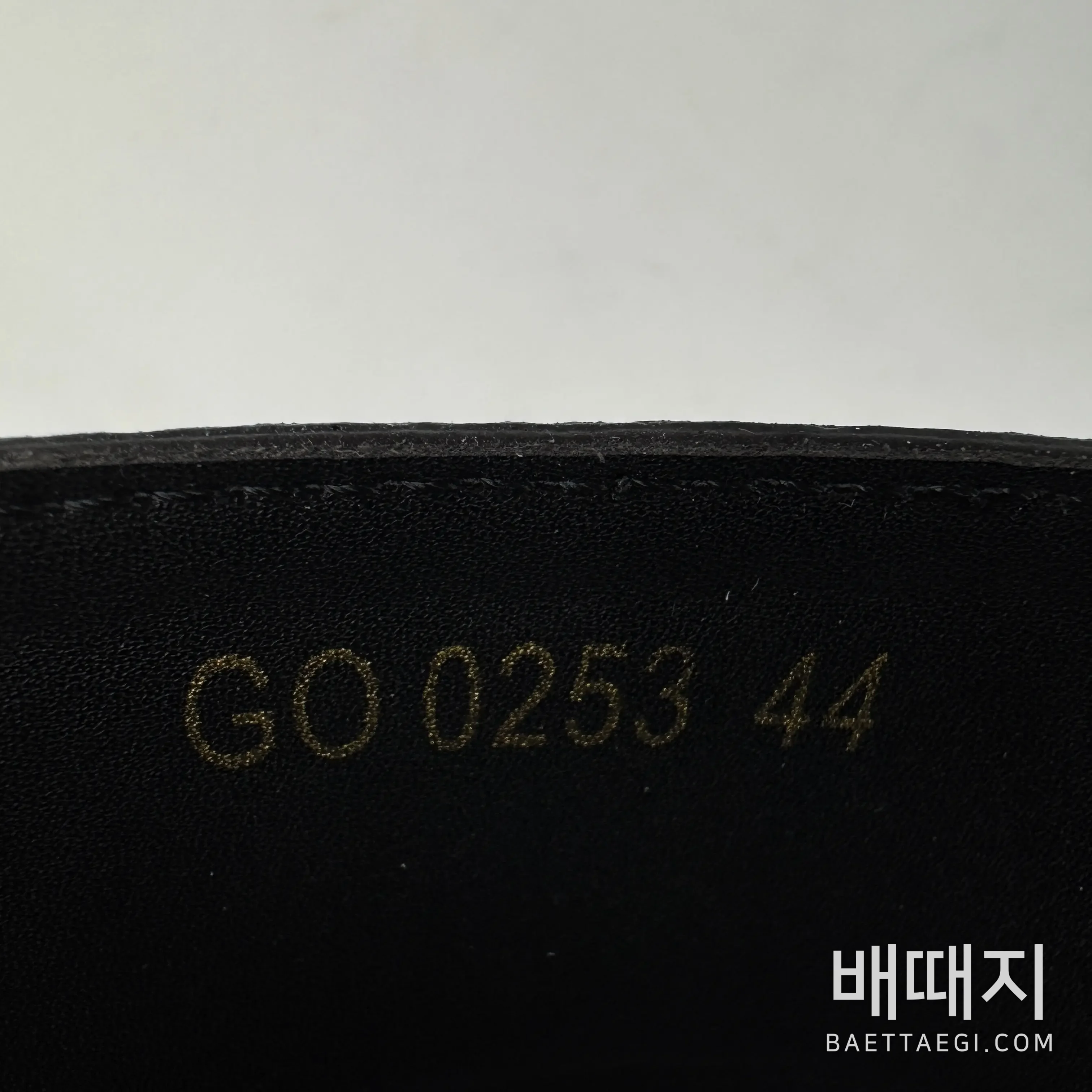 디올 캐주얼 남성용 가죽 슬리퍼 152103 검수사진 7