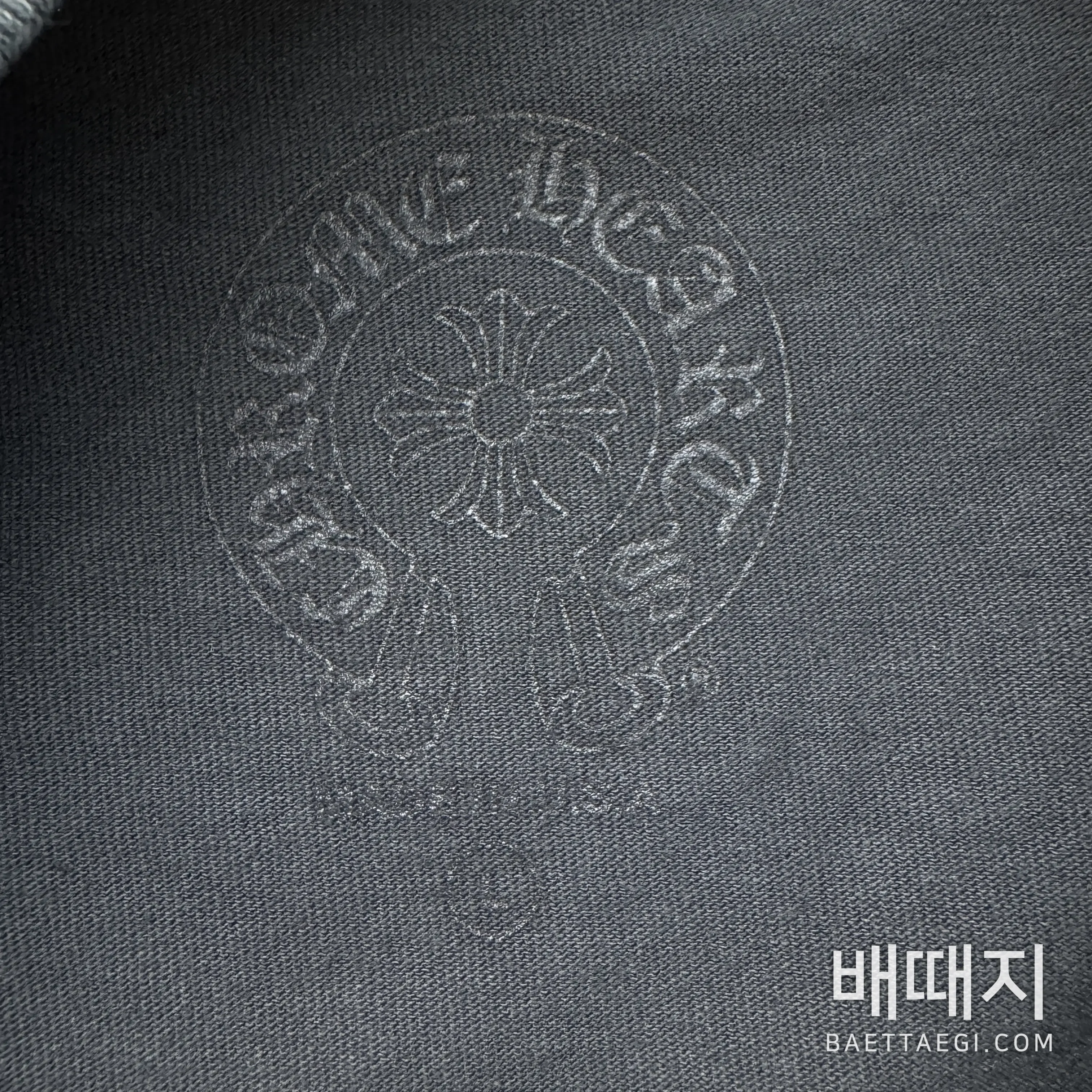 크롬하츠 소프&워터 데미지 가공 남성 긴팔 티셔츠 144236 검수사진 8