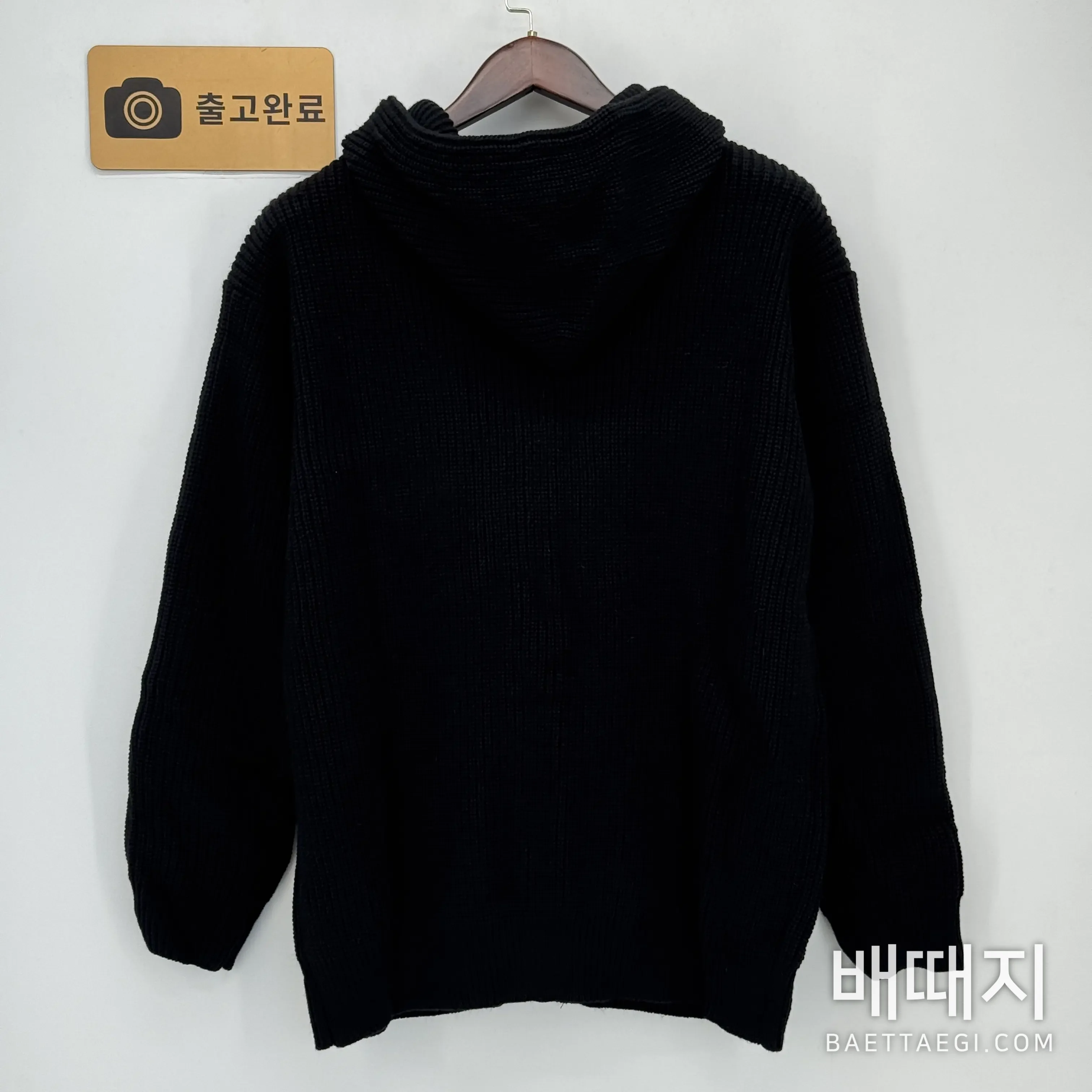 셀린느 메리노 울 집업 후드 니트 자켓 182182 검수사진 4