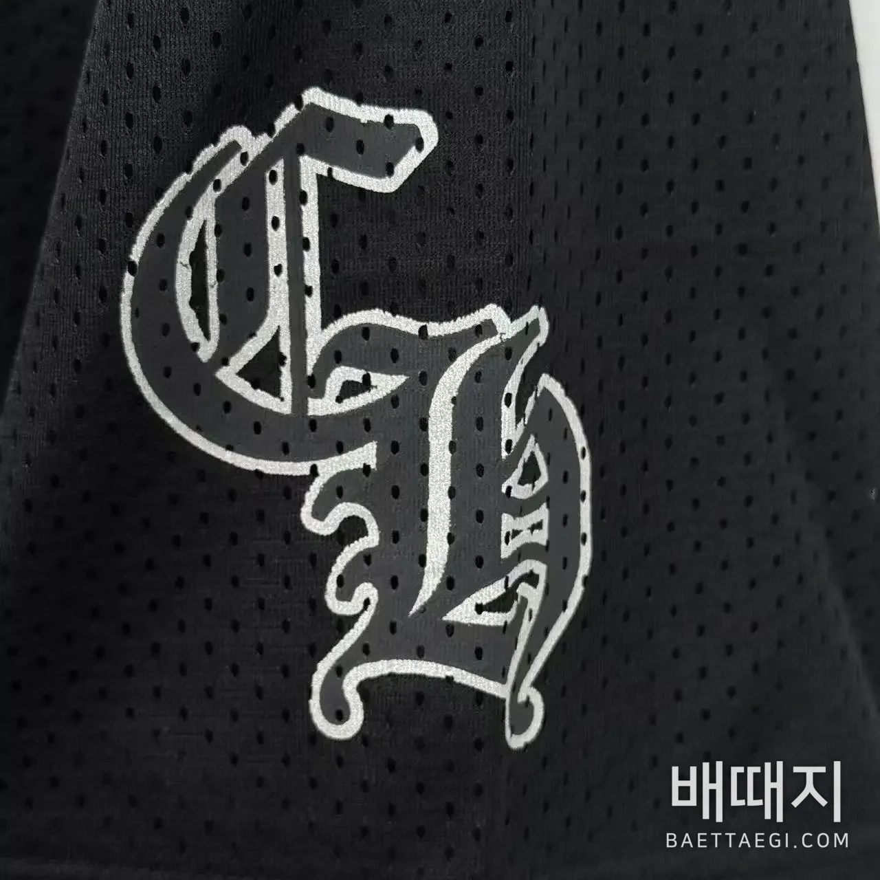 크롬하츠 메시 프린트 남성 반팔 티셔츠 검수사진 4