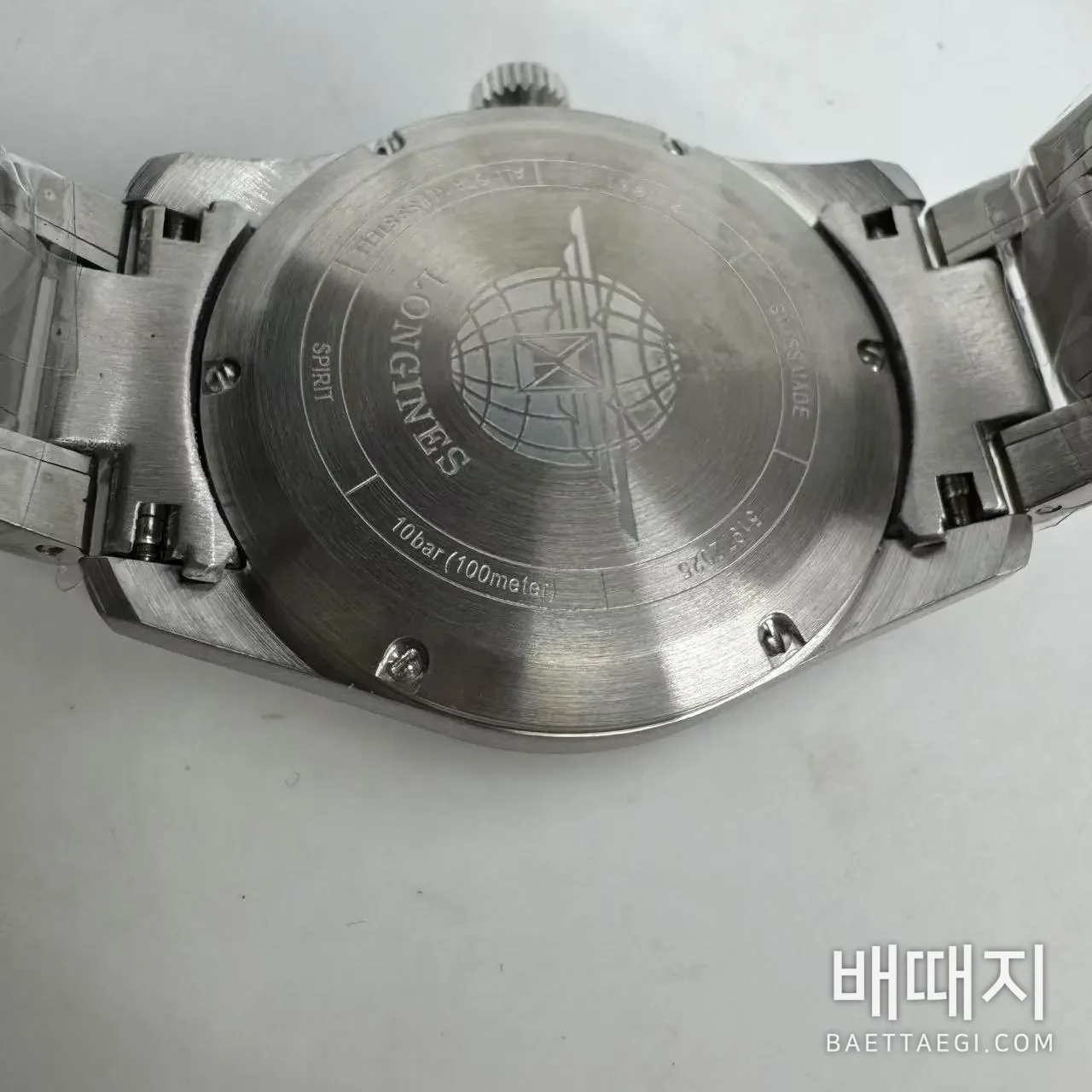 론진 스피릿 파일럿 39mm 체인 메탈 검수사진 7