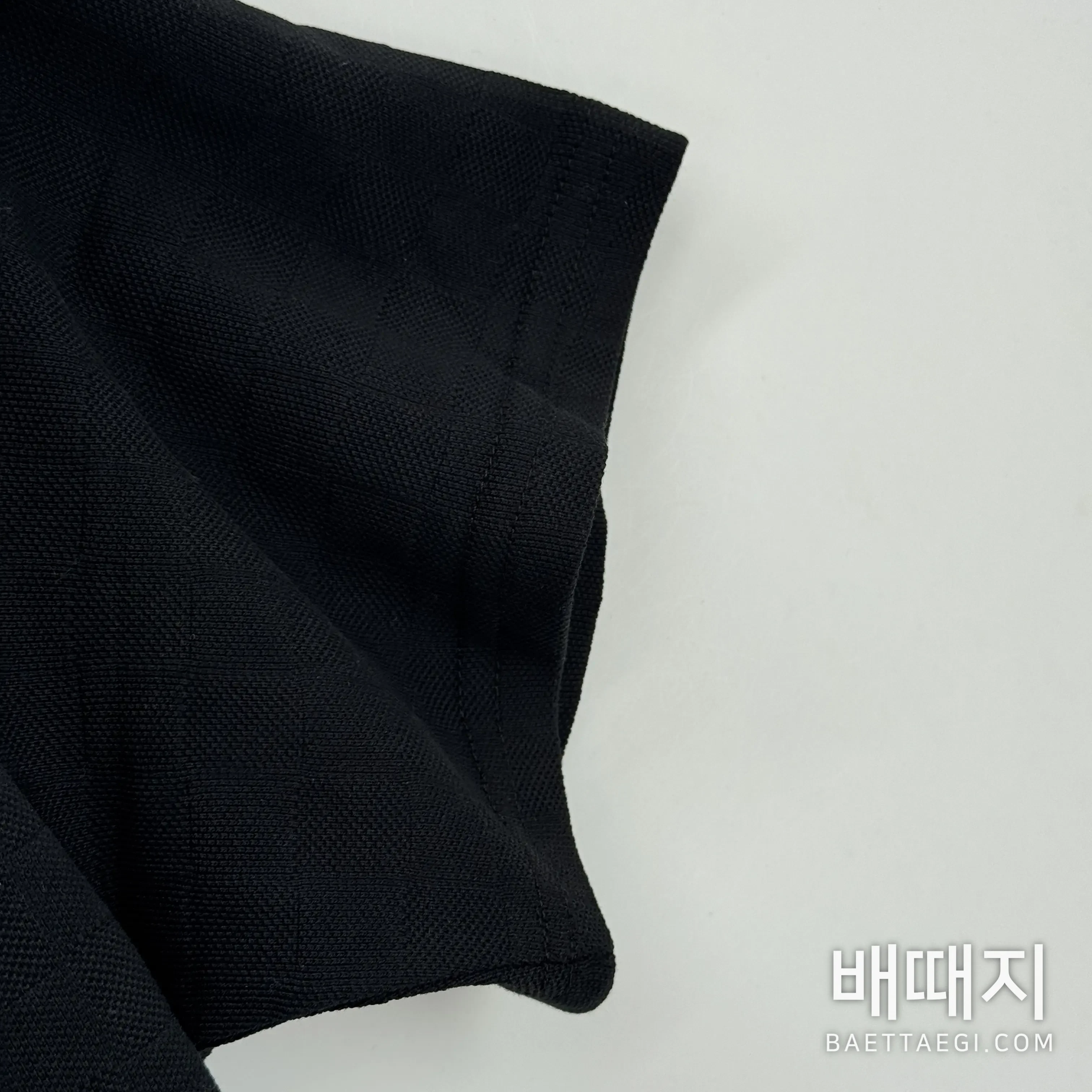 루이비통 부케 자수 로고 남성 반팔 티셔츠 검수사진 4