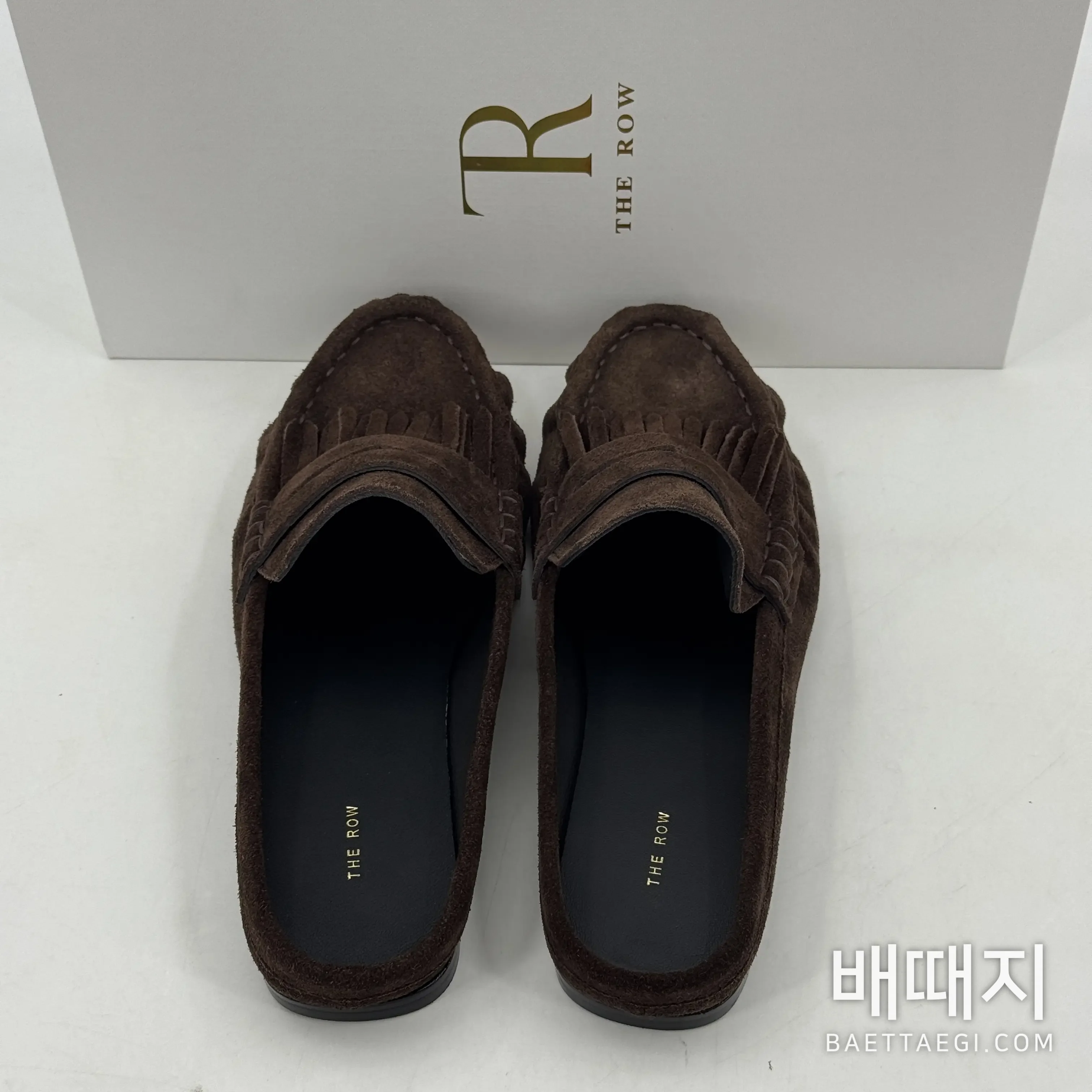 더로우 태슬 로퍼 하프 슬리퍼 검수사진 4
