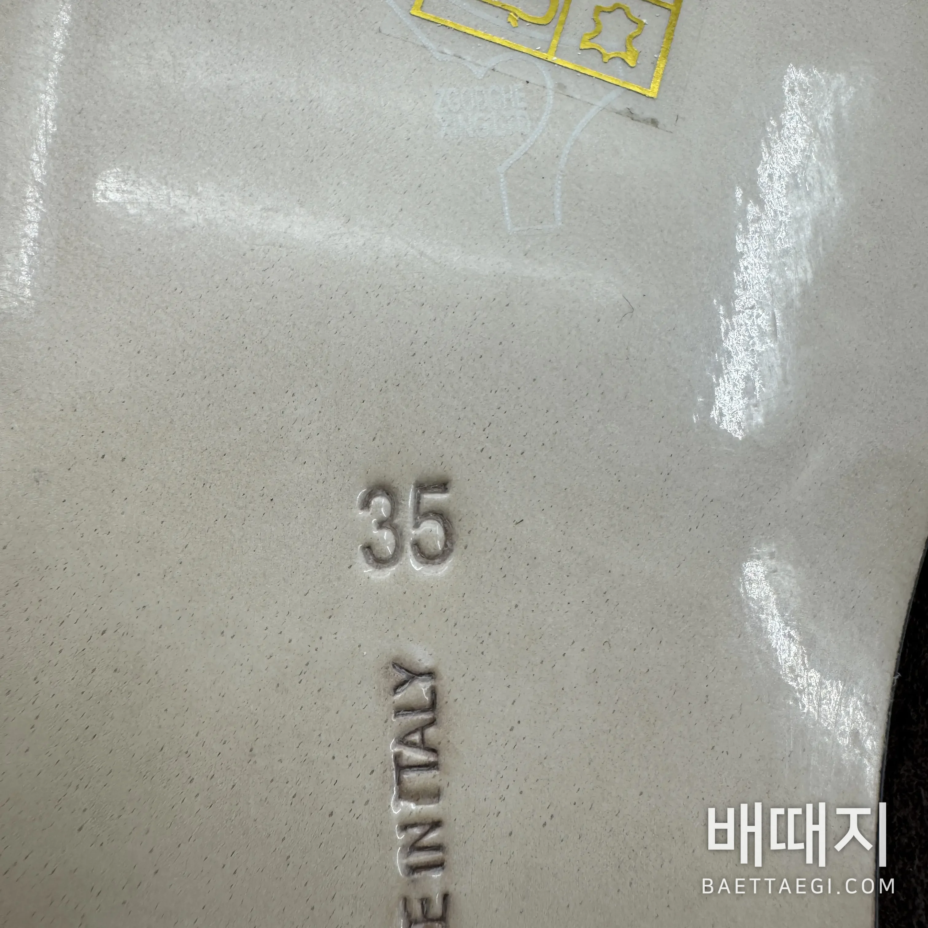 더로우 태슬 로퍼 하프 슬리퍼 99479 검수사진 7