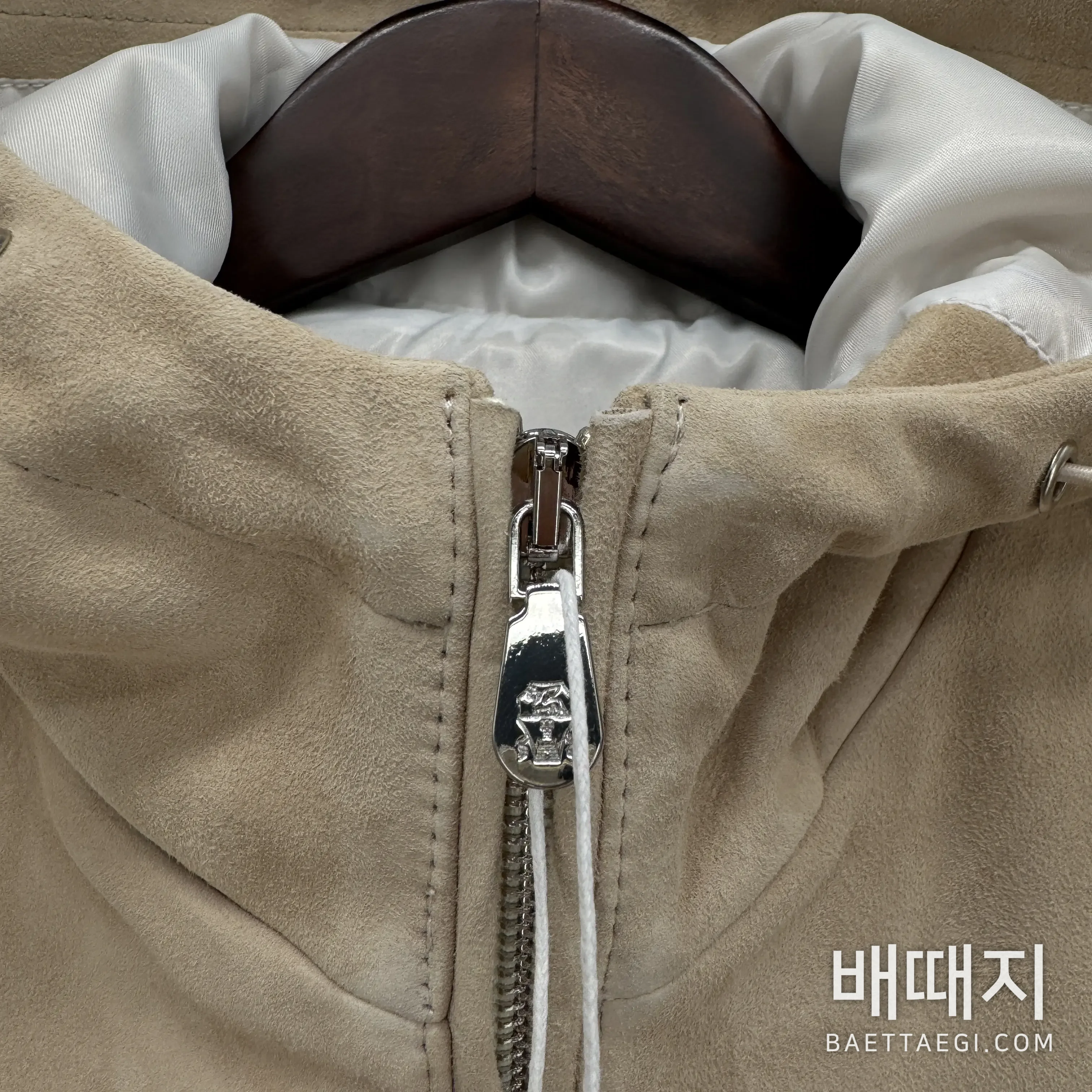 브루넬로쿠치넬리 스웨이드 남성 자켓 검수사진 5