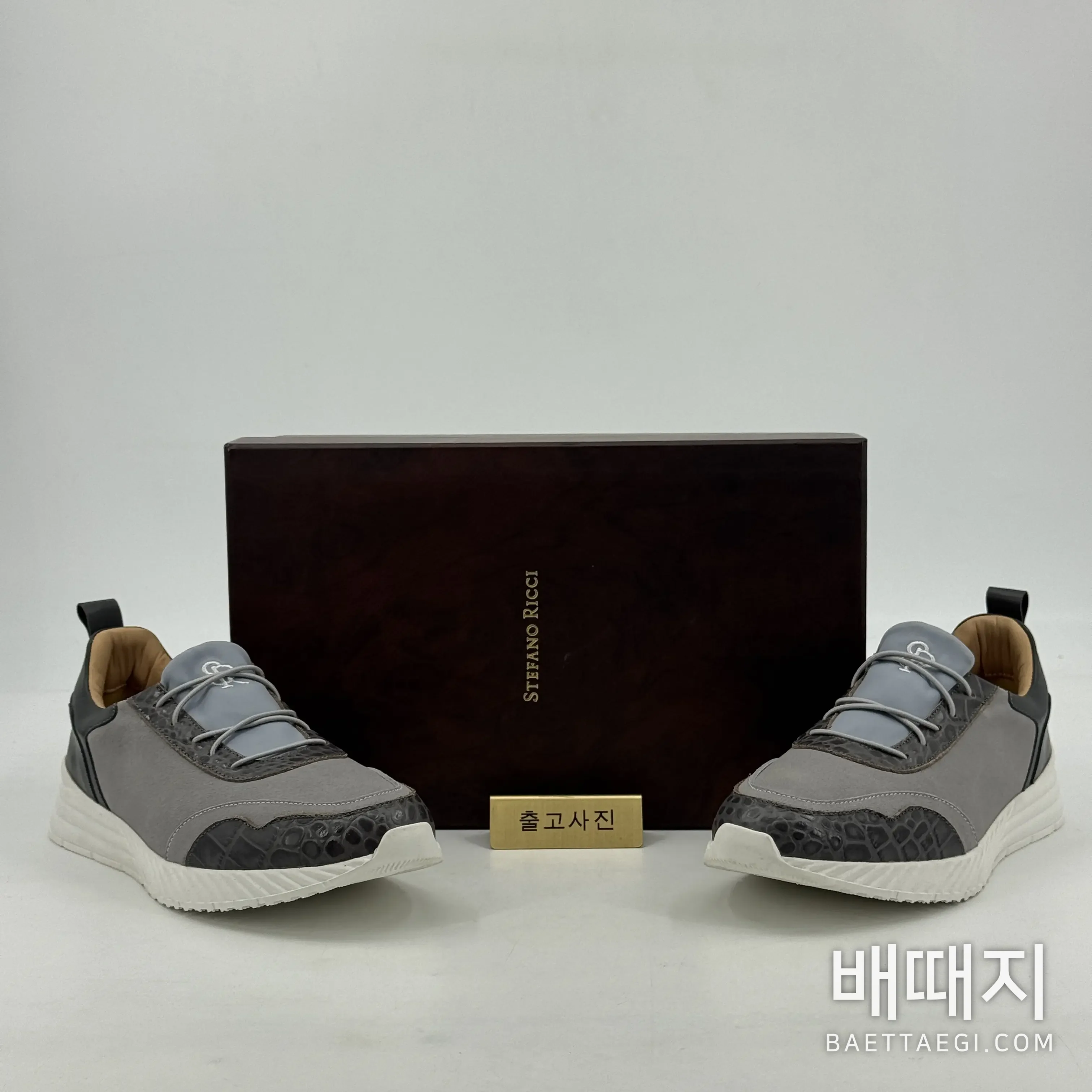 스테파노리치 천연가죽 남성 캐주얼 운동화 검수사진 1