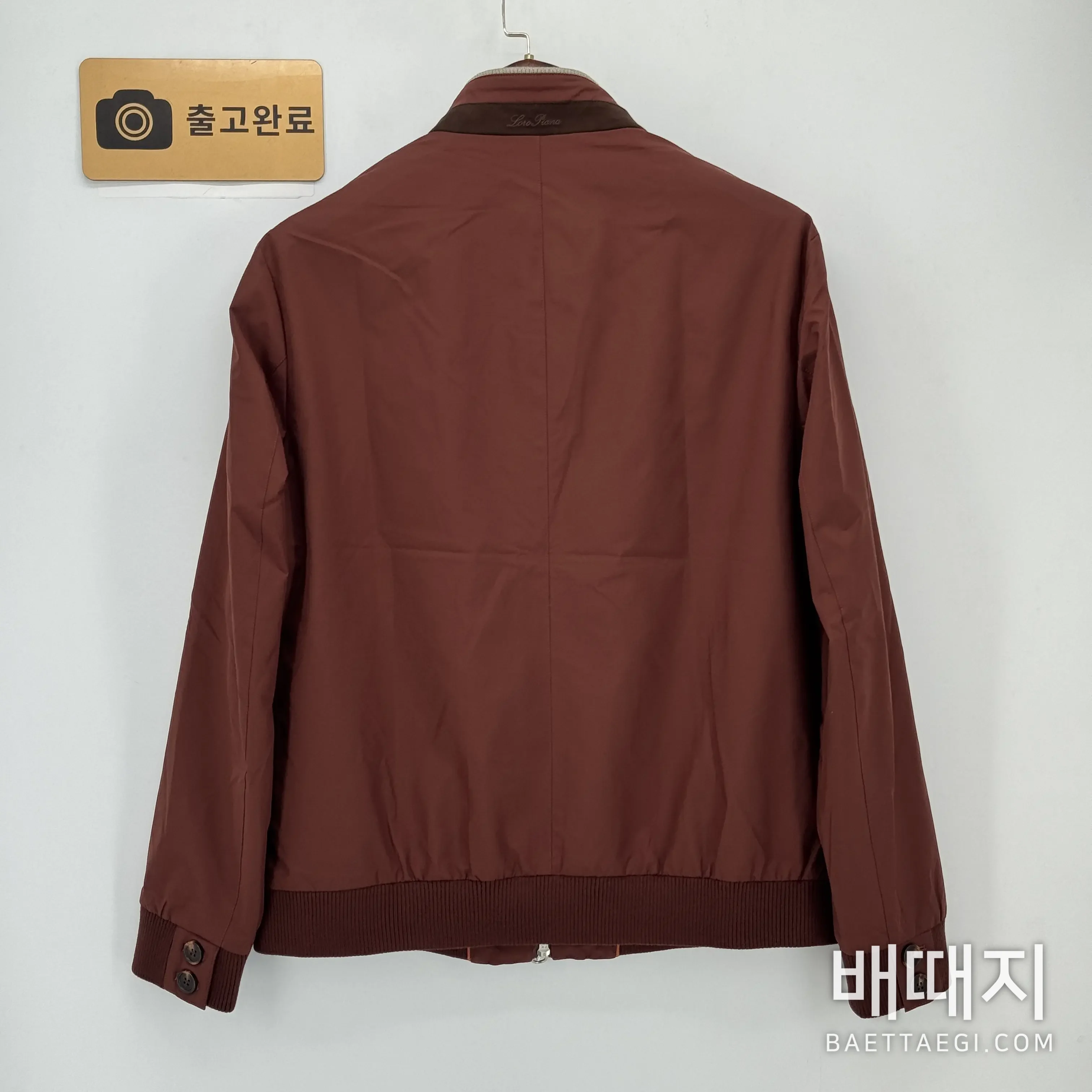 로로피아나 나일론 방풍 방수 남성 자켓 26SS 검수사진 5