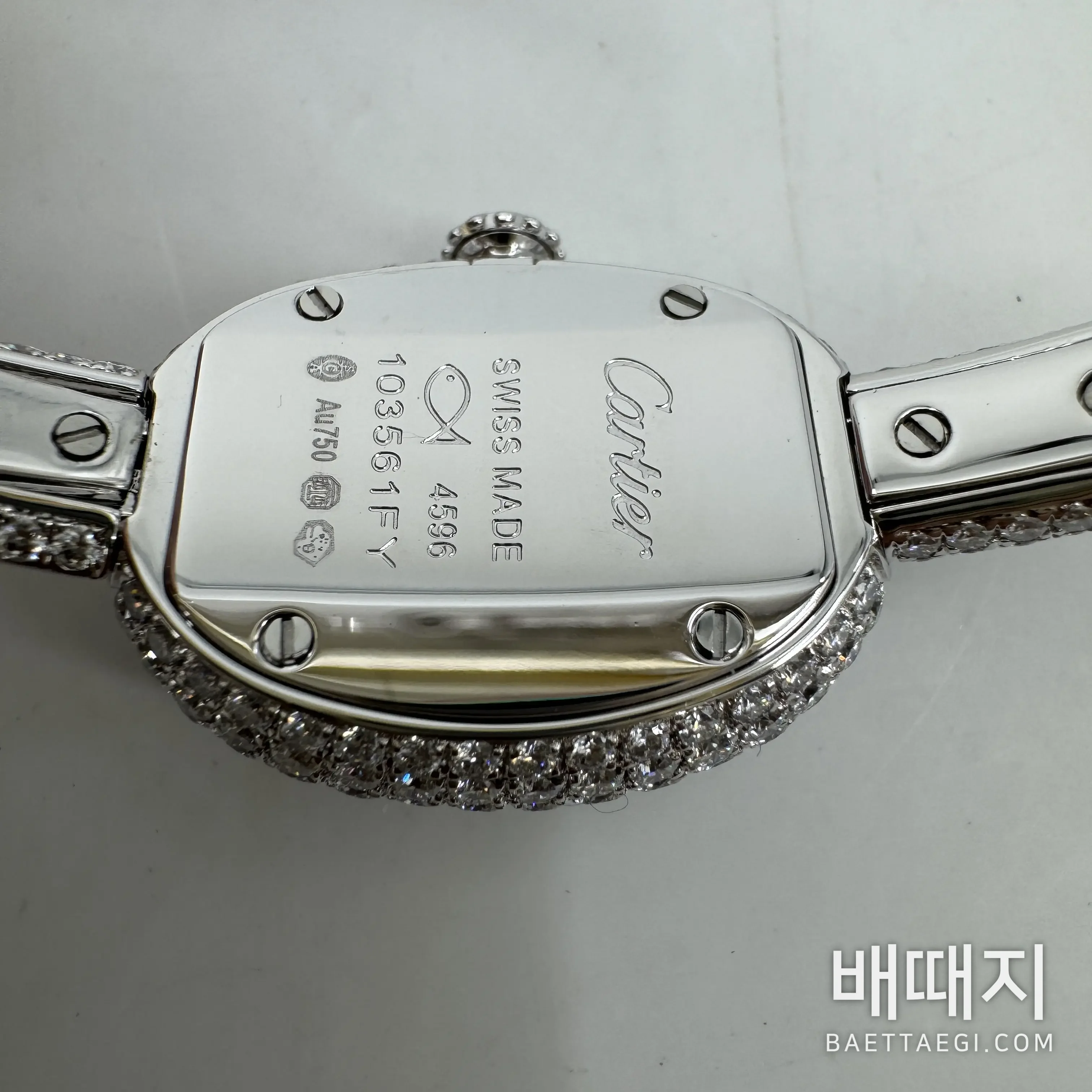까르띠에 베누아 뱅글 시계 BBA공장 42752 검수사진 7