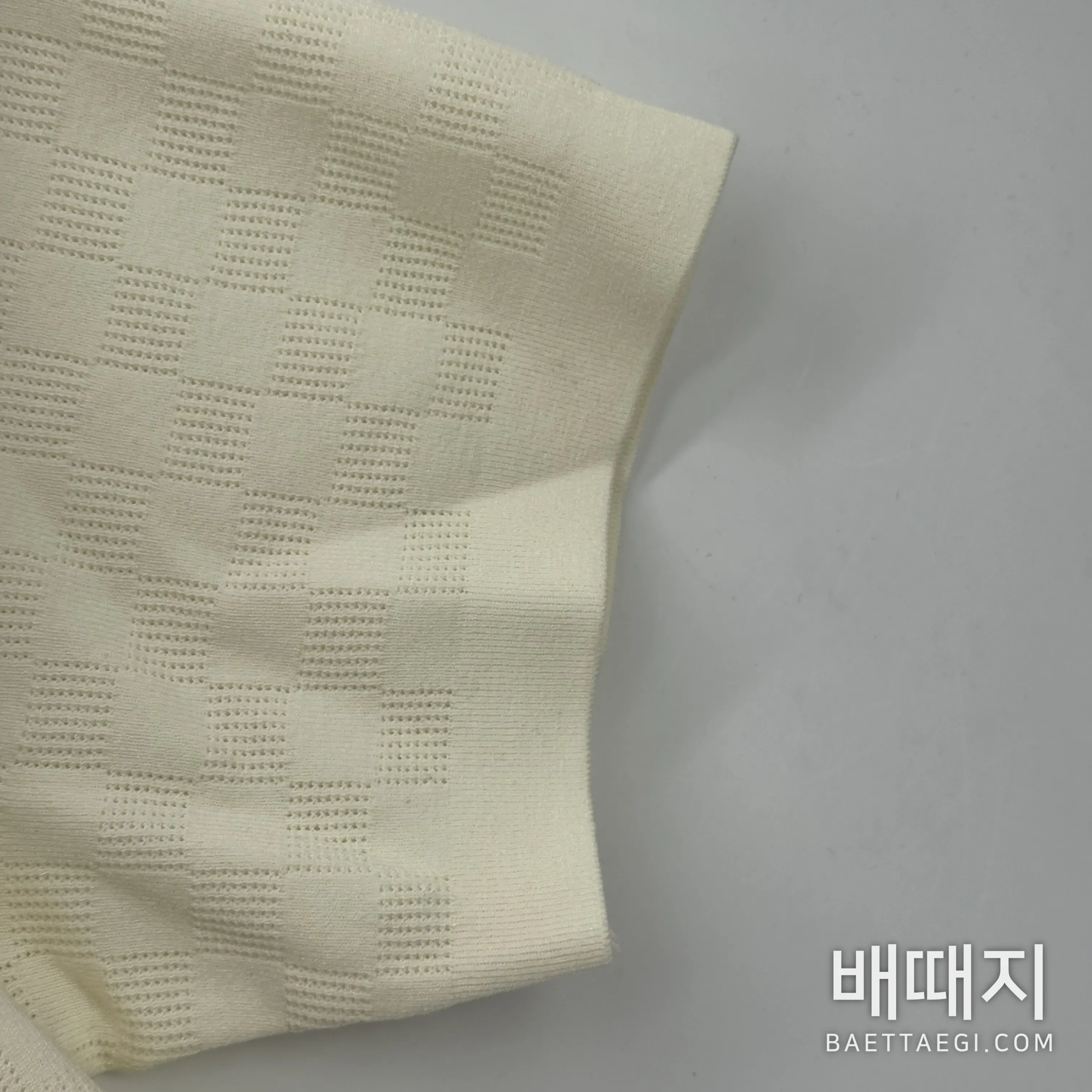 루이비통 울 컬러 블록 자카드 남성 스웨터 검수사진 5