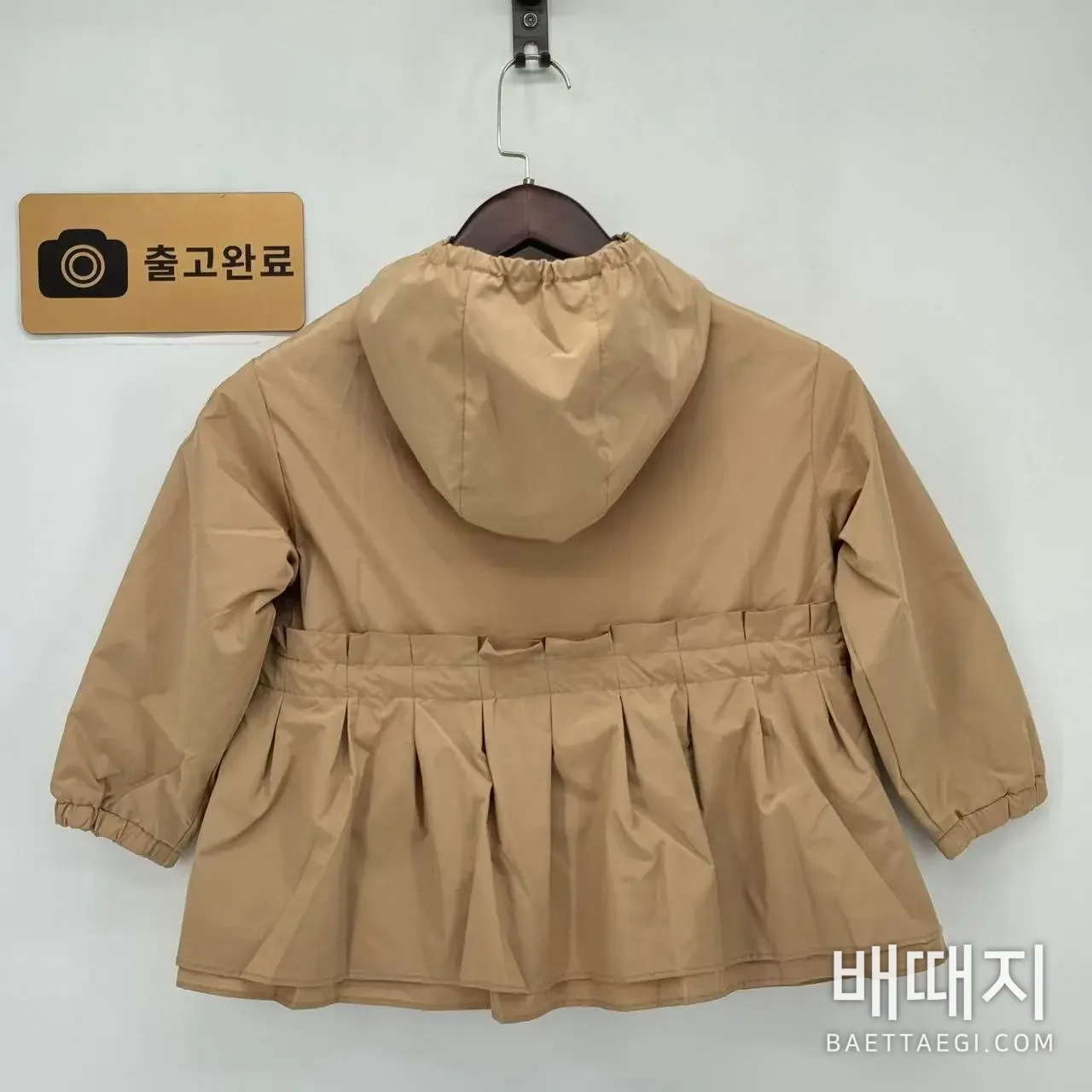 몽클레르 카키 스커트 트렌치 코트 키즈 자켓 검수사진 5