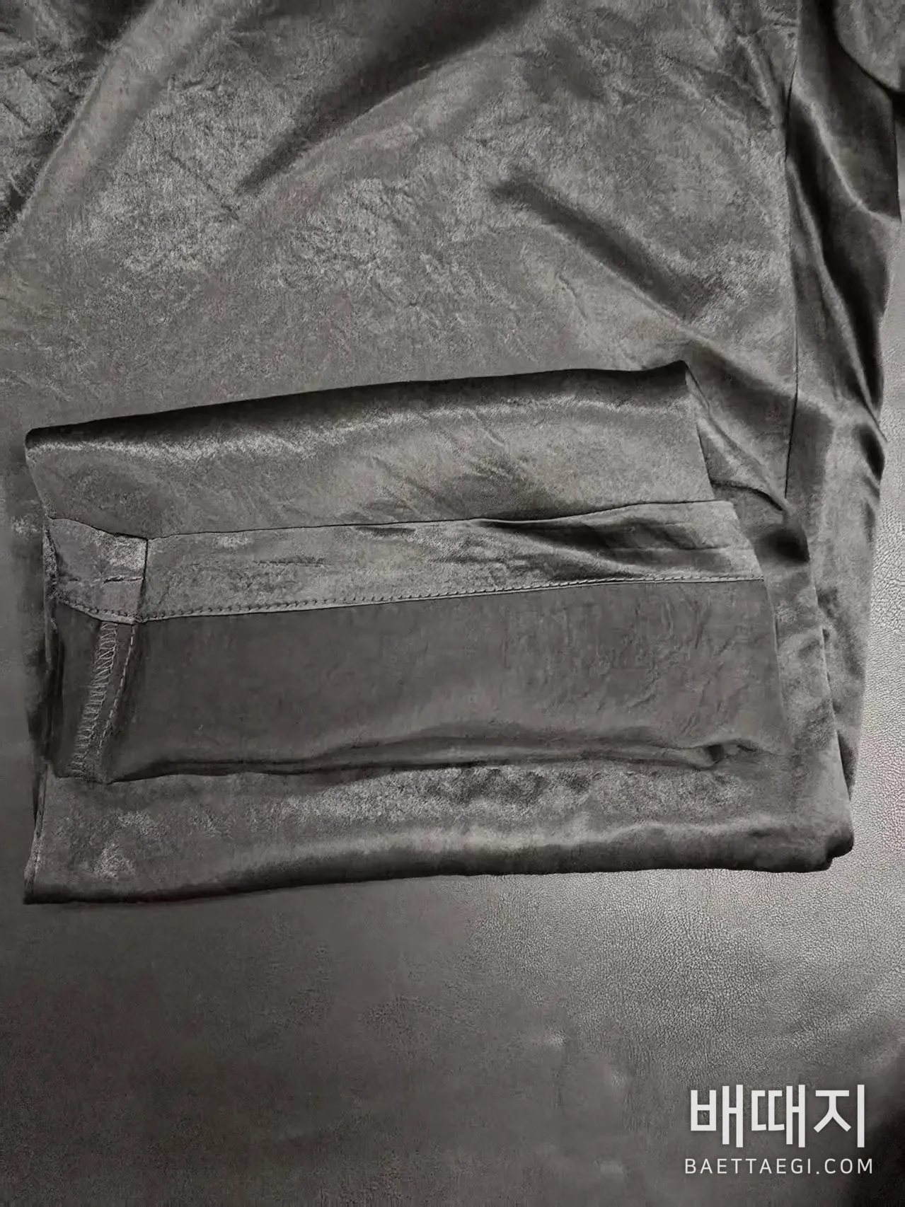 브리오니 brioni 새틴 팬츠 바지 검수사진 3