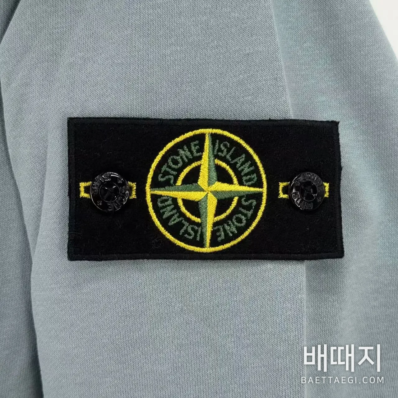 스톤아일랜드 스톤 아일랜드 오가닉 코튼 플리스 크루넥 스웨트셔츠 검수사진 4