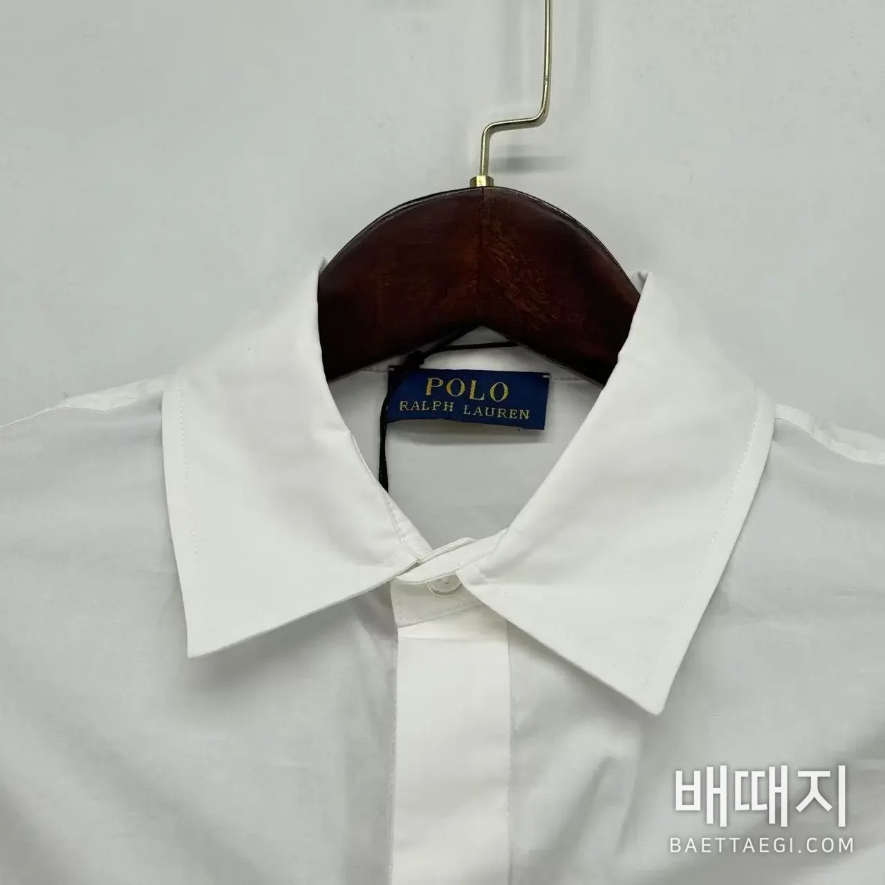 폴로 드로스트링 웨스트 셔츠 원피스 검수사진 3