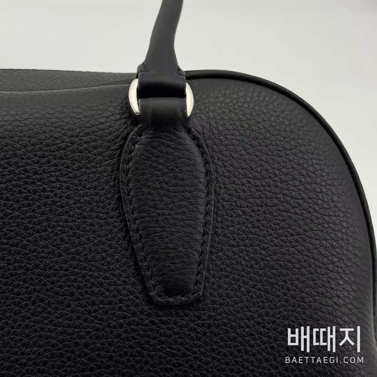 더로우 크레인 가죽 롱 핸들 가방 검수사진 4