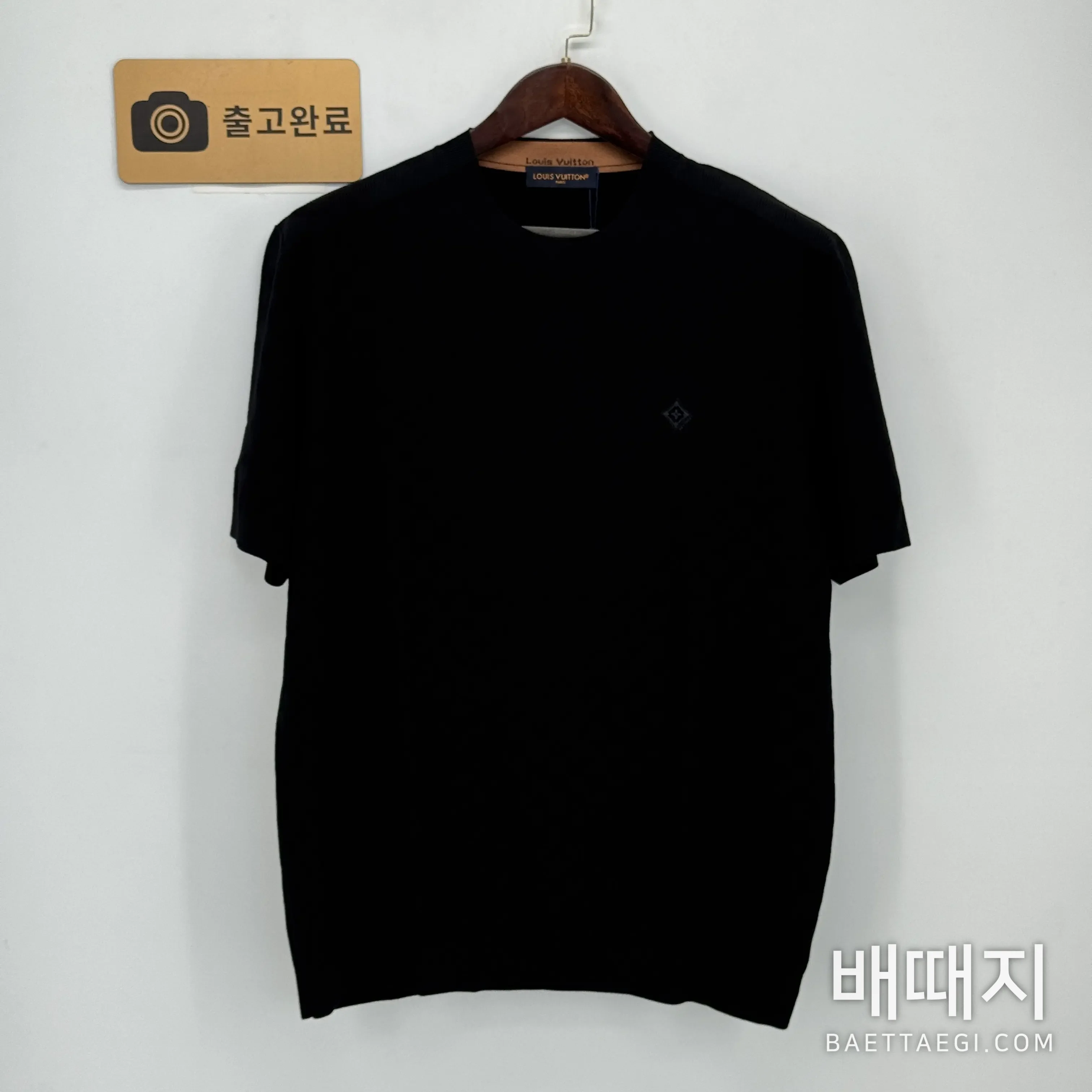 루이비통 울 체커보드 반팔 니트 검수사진 1