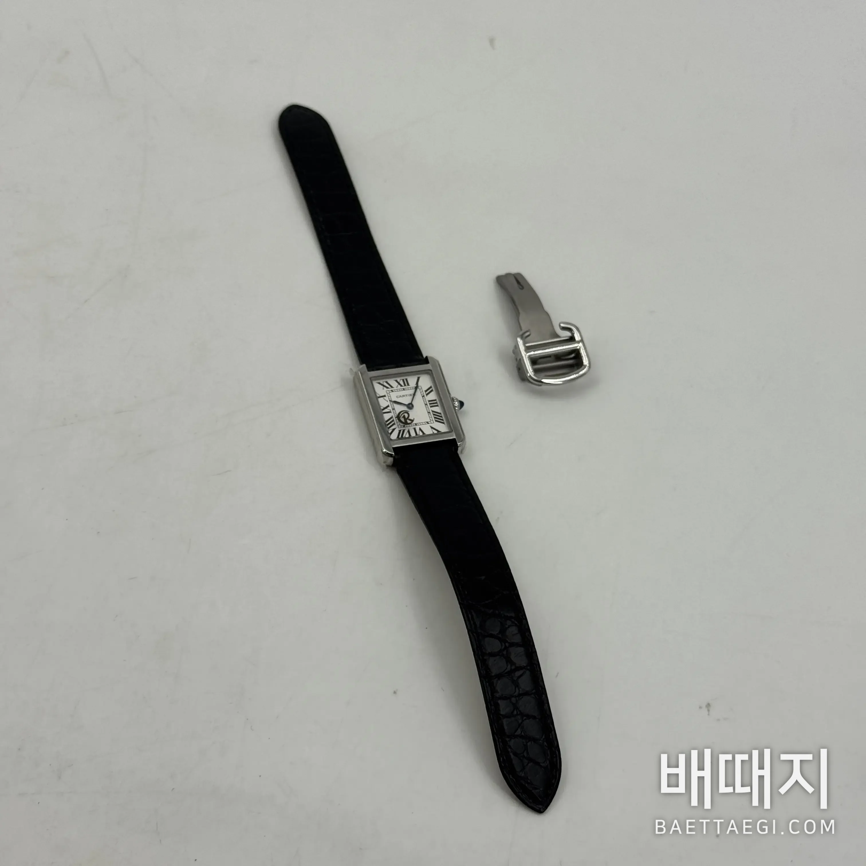 까르띠에 탱크 스퀘어 시계 남녀공용 검수사진 2