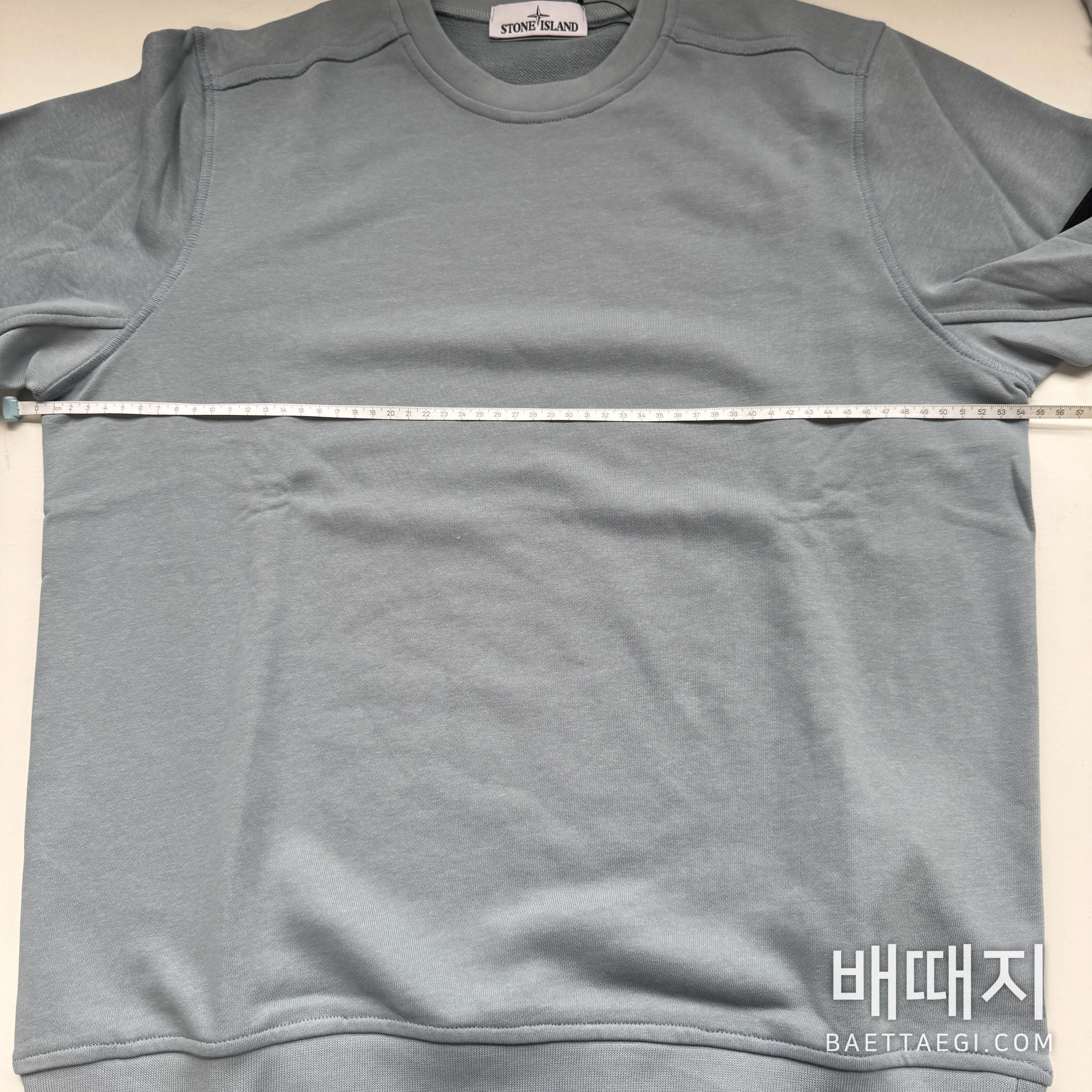 스톤아일랜드 스톤 아일랜드 오가닉 코튼 플리스 크루넥 스웨트셔츠 검수사진 7
