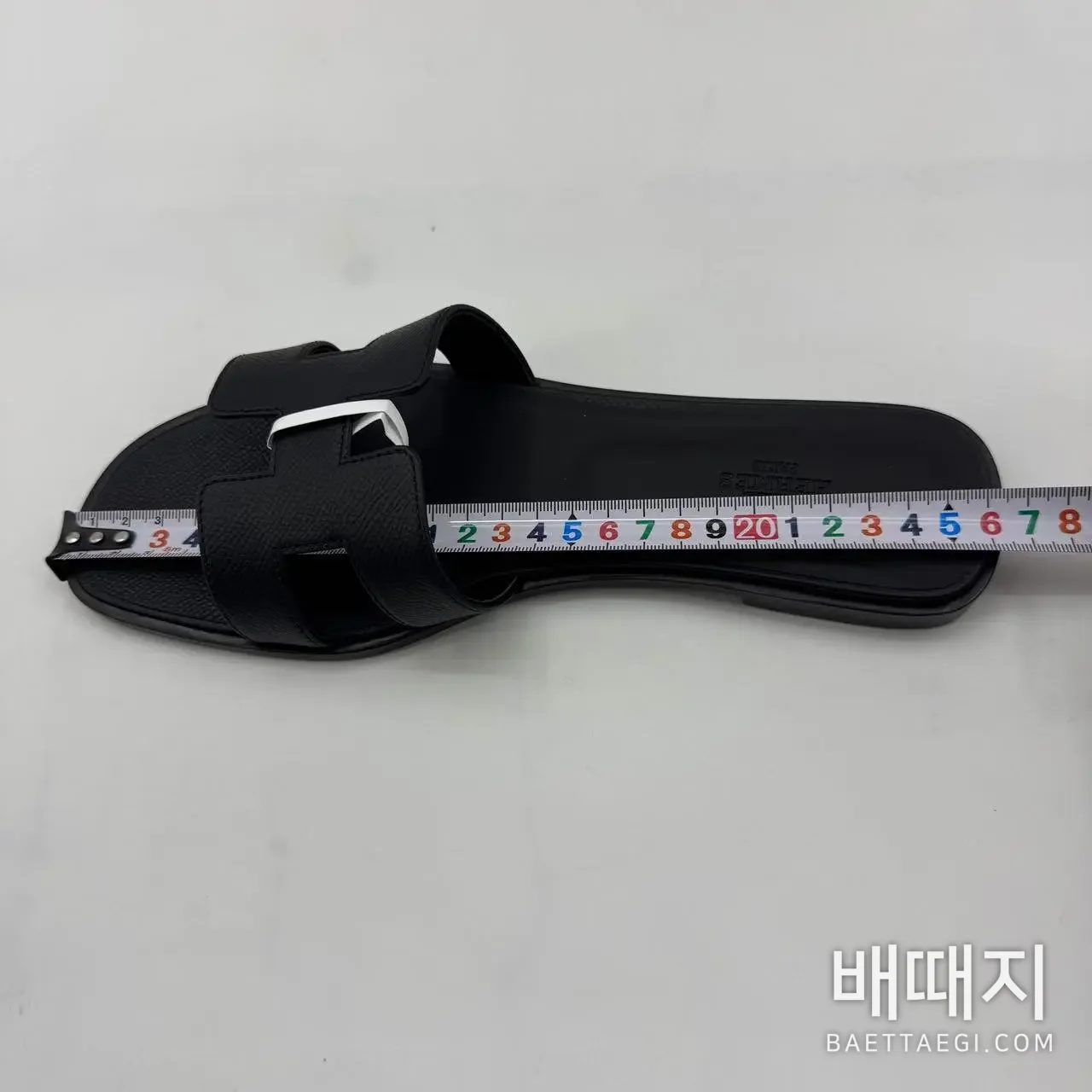 에르메스 오란 슬리퍼 117483 검수사진 9