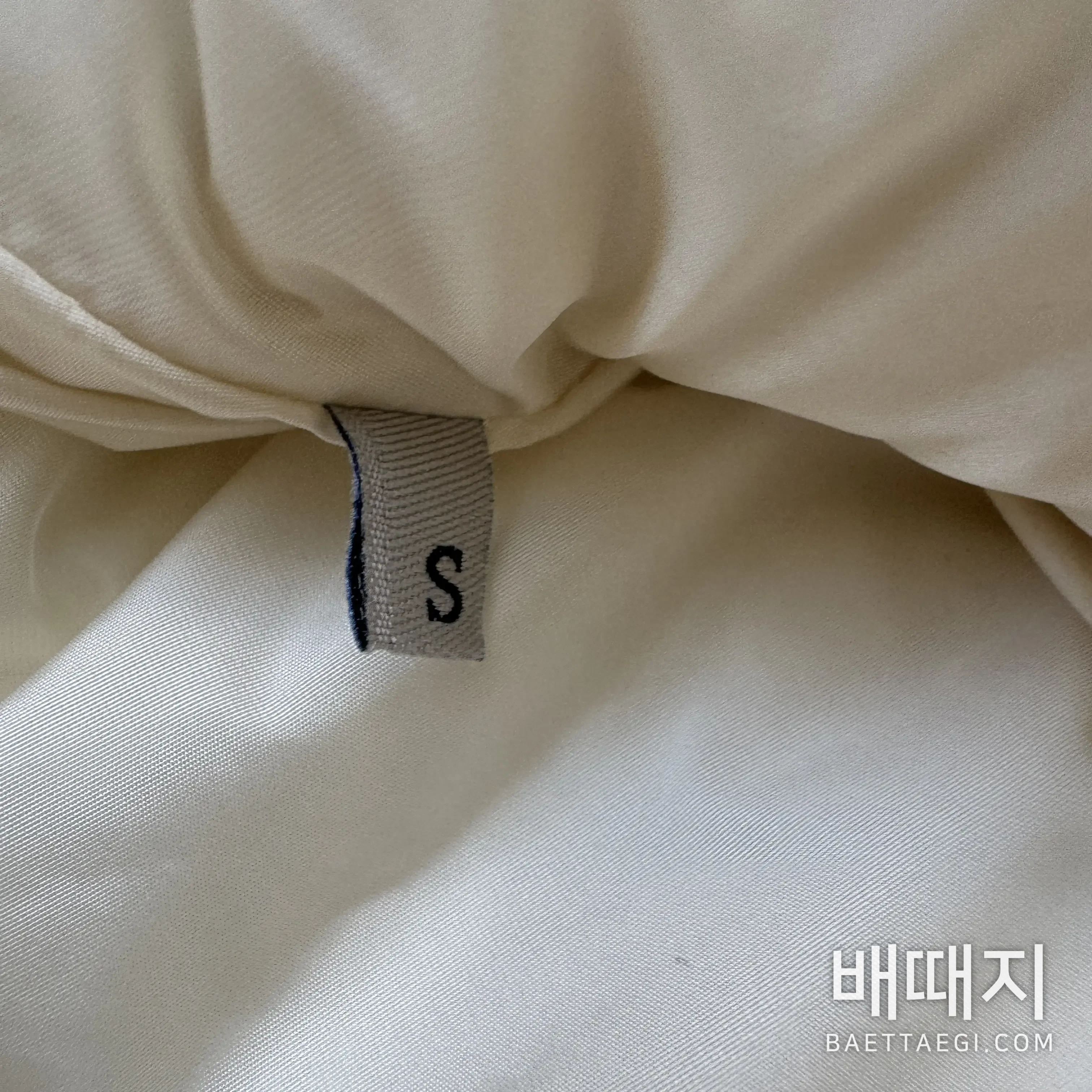 몽클레르 여성 코튼 울 혼방 다운 패딩 171016 검수사진 7
