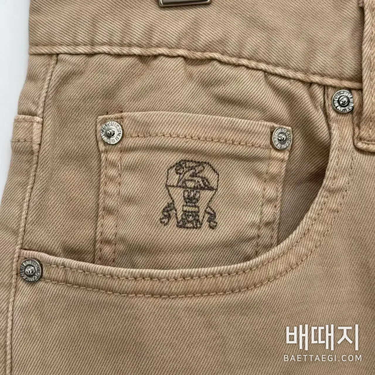 브루넬로쿠치넬리 데님 스트레치 남성 바지 검수사진 5